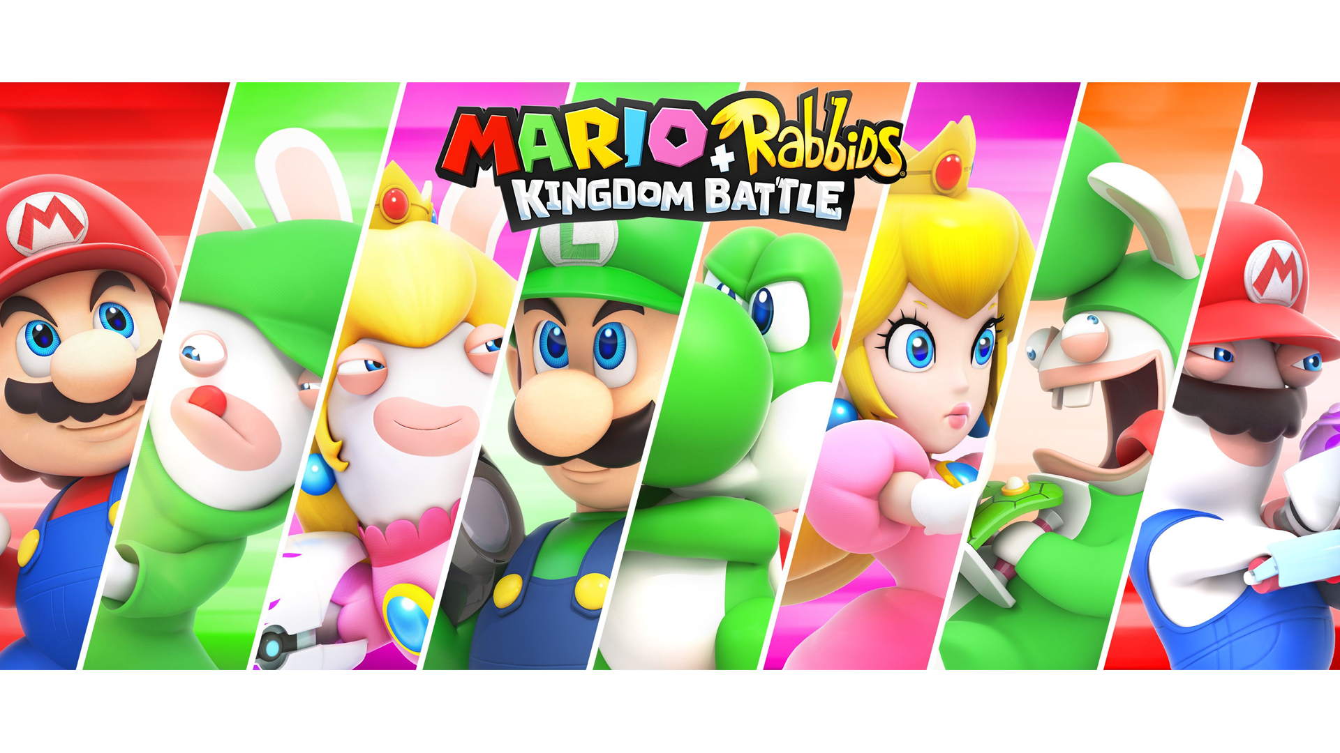 Luigi Mario Raving Rabbids Wallpapers