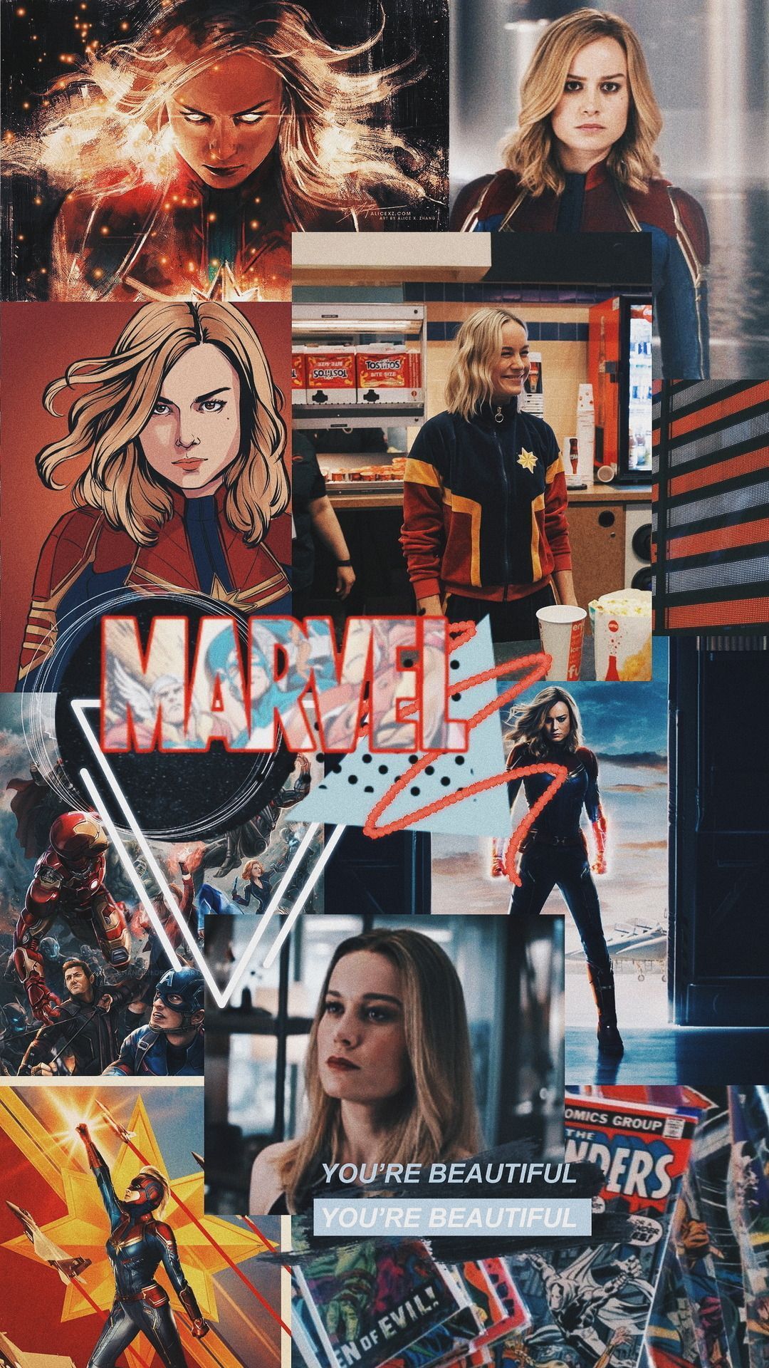 Marvel's Avengers Female Characters Wallpapers