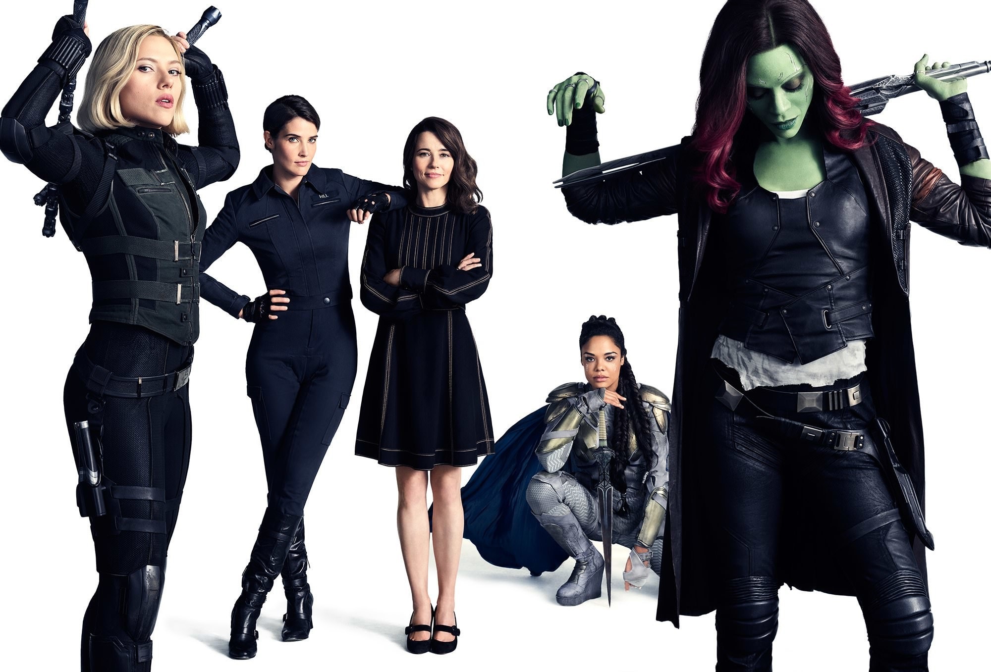 Marvel's Avengers Female Characters Wallpapers