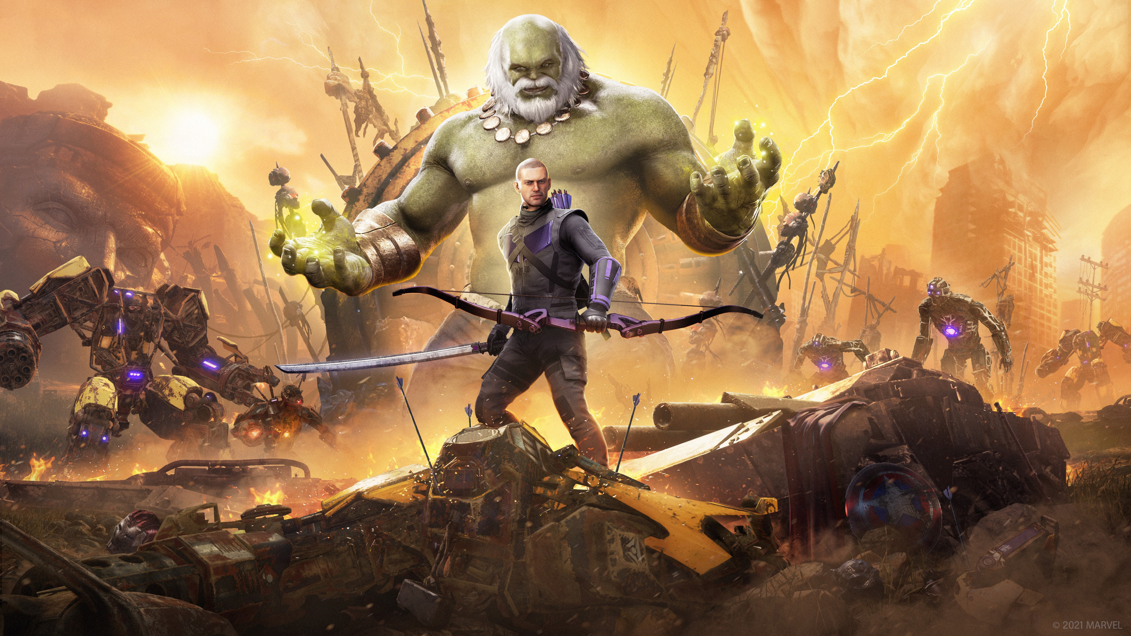 Marvel's Avengers Hulk Gaming Wallpapers