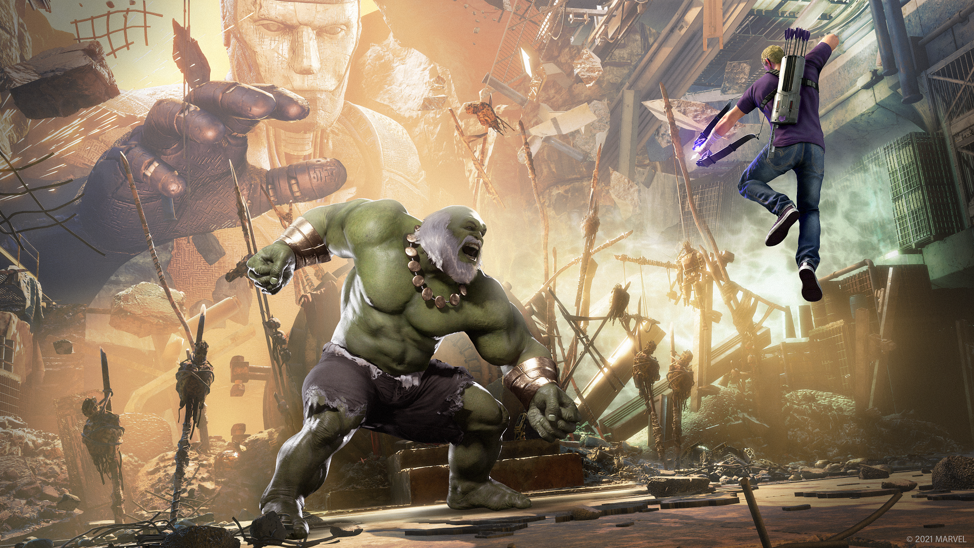 Marvel's Avengers Hulk Gaming Wallpapers