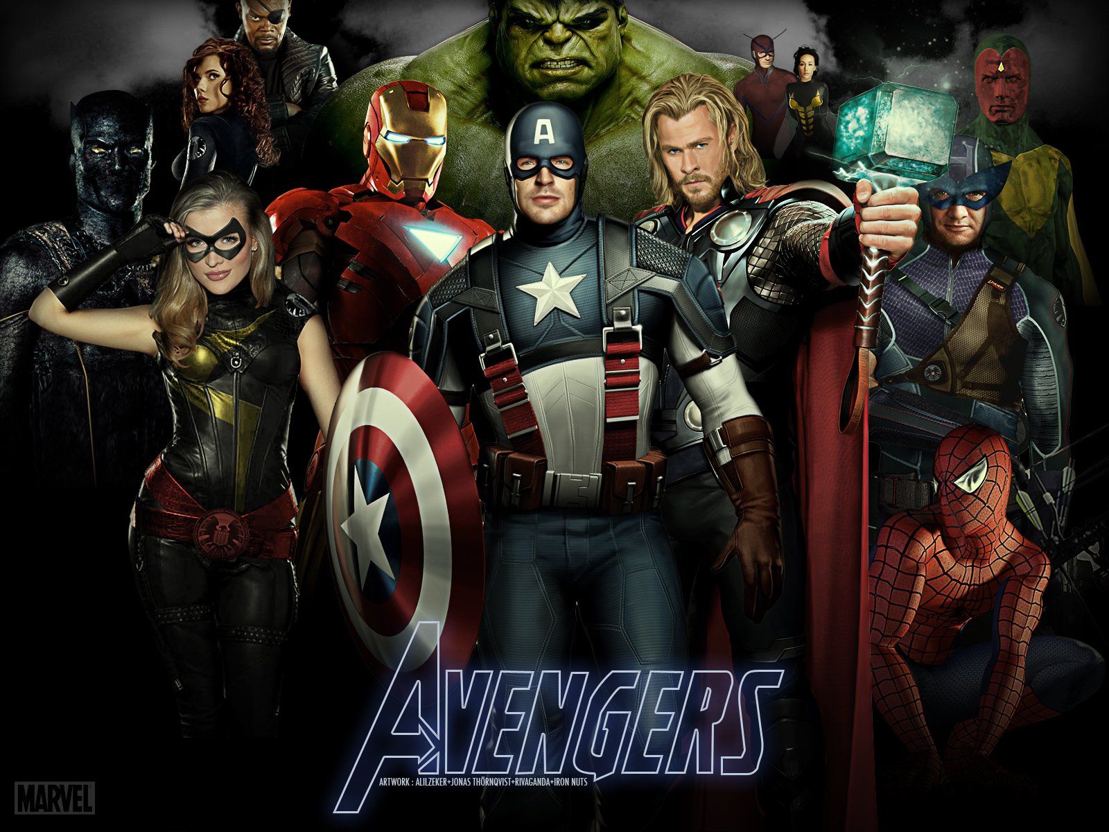 Marvel's Avengers Ultra HD Wallpapers