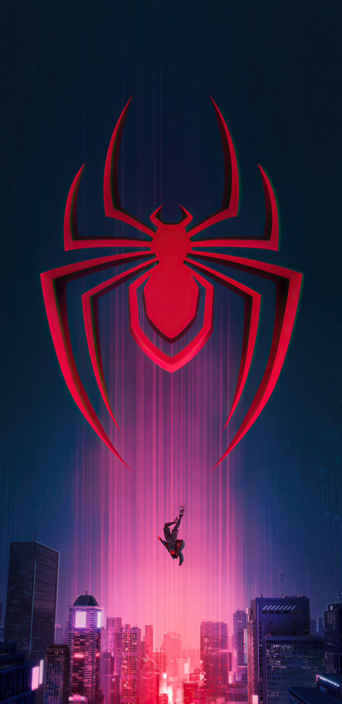 Marvel's Spider-Man Miles Morales Logo Wallpapers