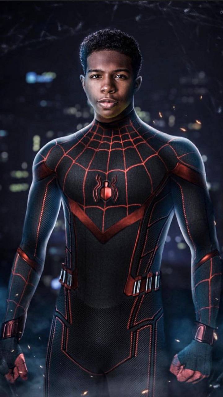 Marvels Spiderman Miles Morales White Suit Wallpapers