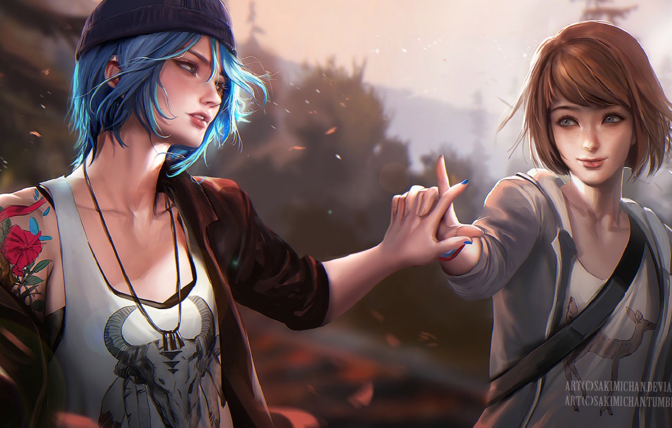 Max Life is Strange Drawing Wallpapers