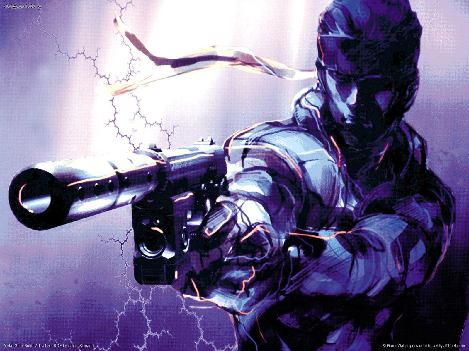 Metal Gear Solid 2 Sons of Liberty Grey Fox Wallpapers