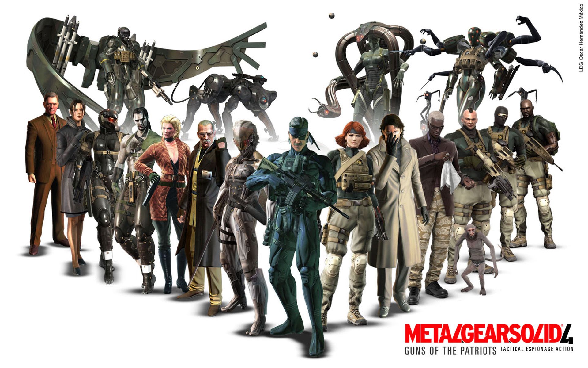 Metal Gear Solid 4: Guns of the Patriots Wallpapers