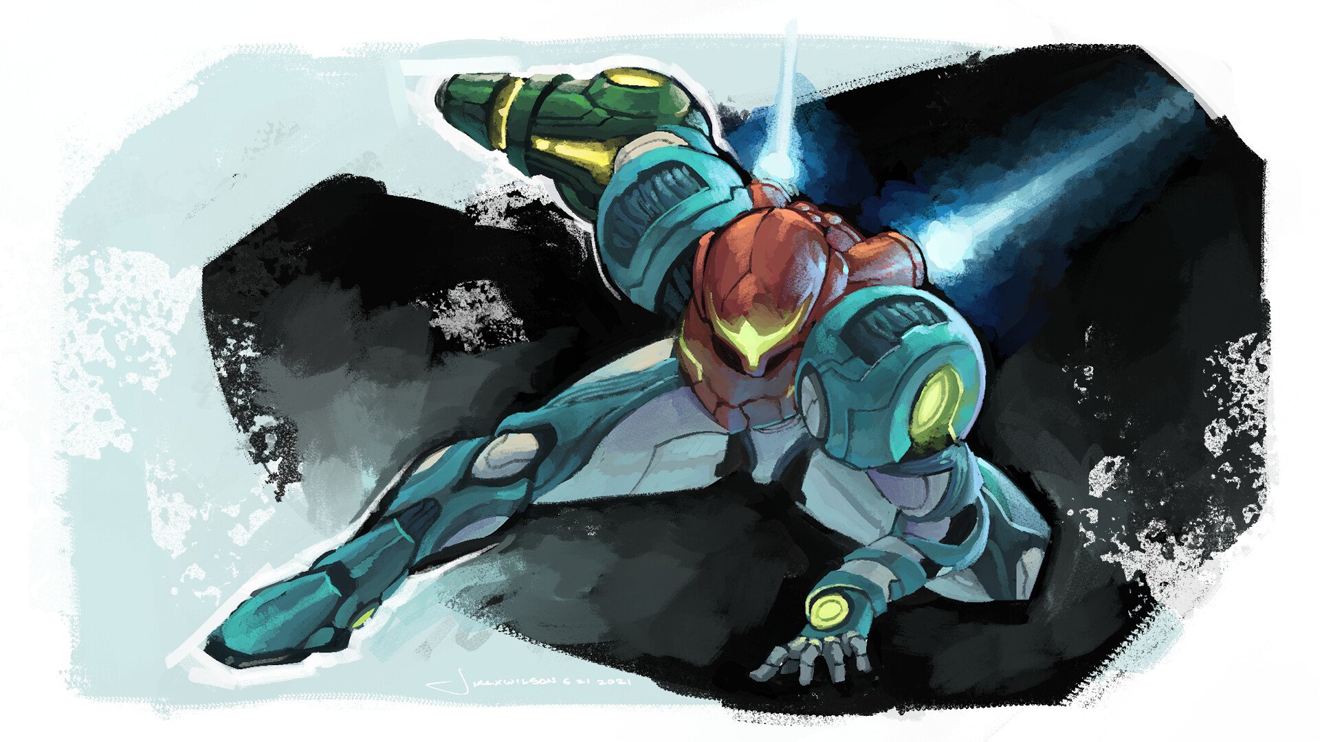 Metroid Dread HD Samus Aran Wallpapers