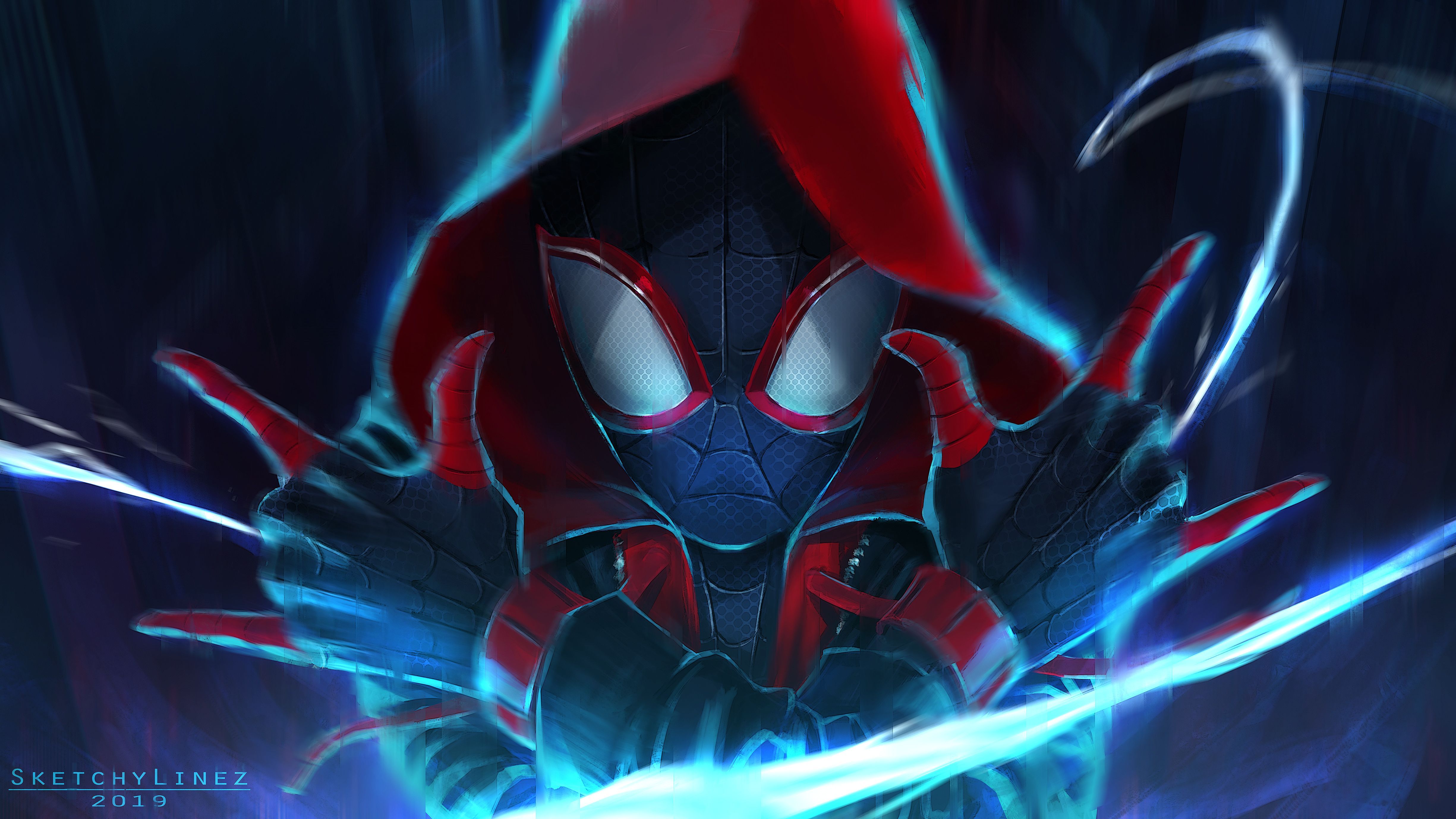 Miles Morales Digital Wallpapers