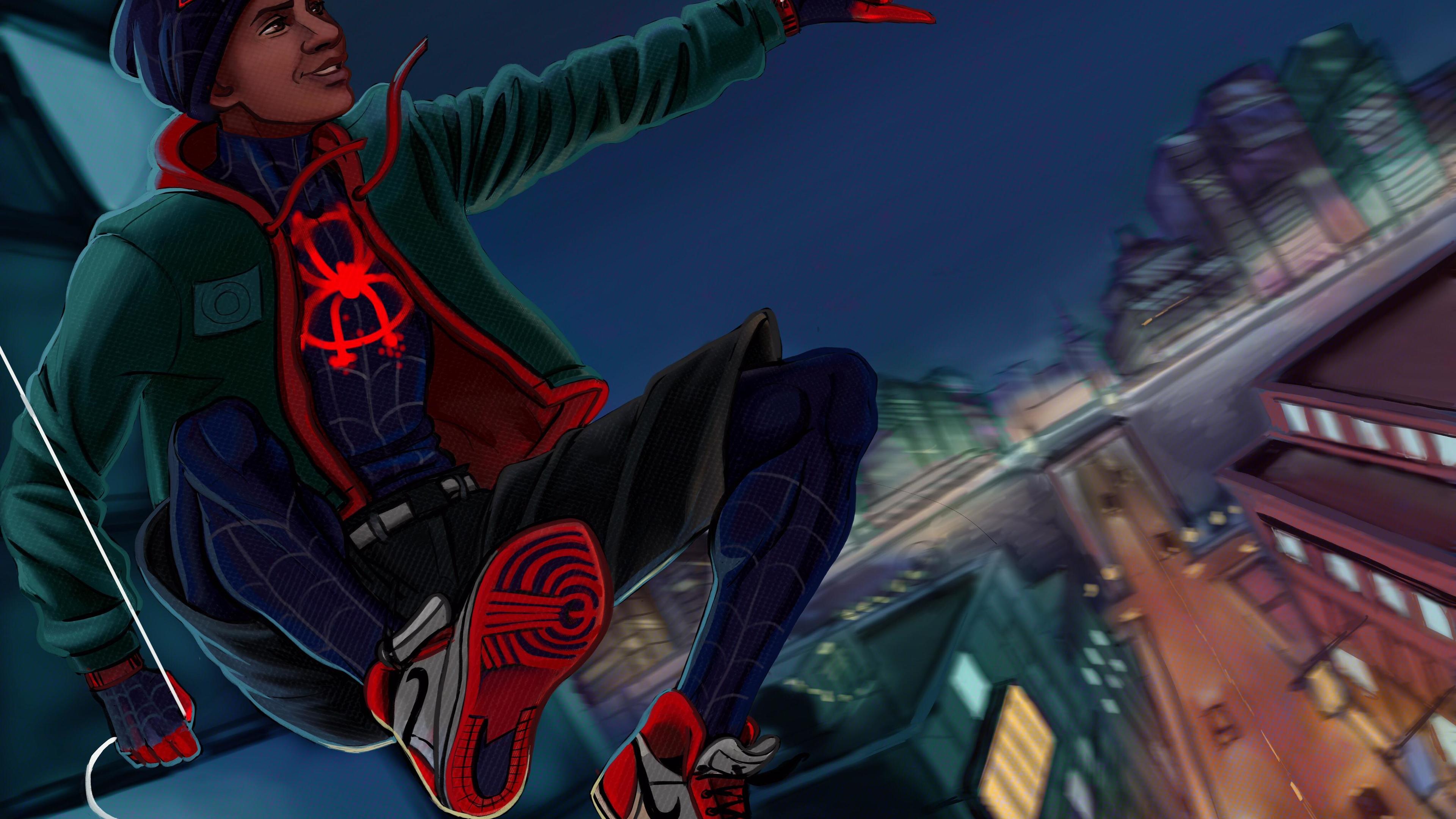 Miles Morales Digital Wallpapers