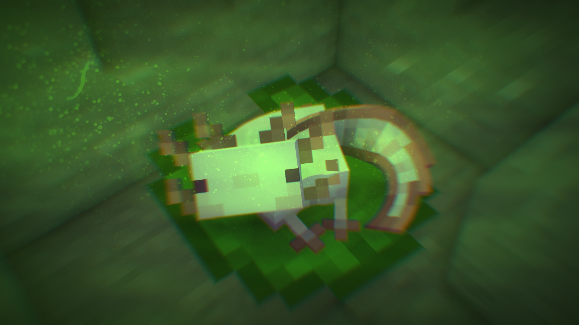 minecraft axolotl Wallpapers