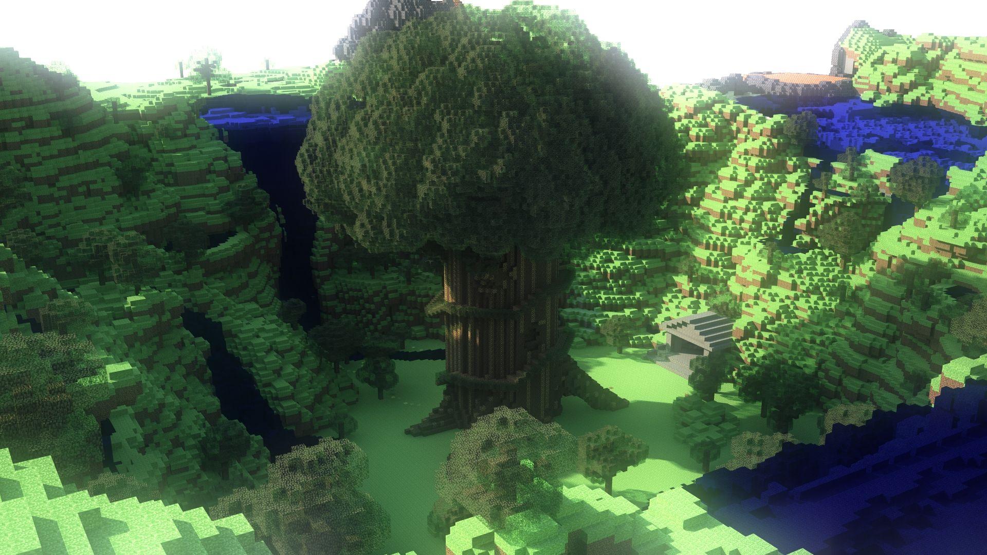 minecraft background hd Wallpapers