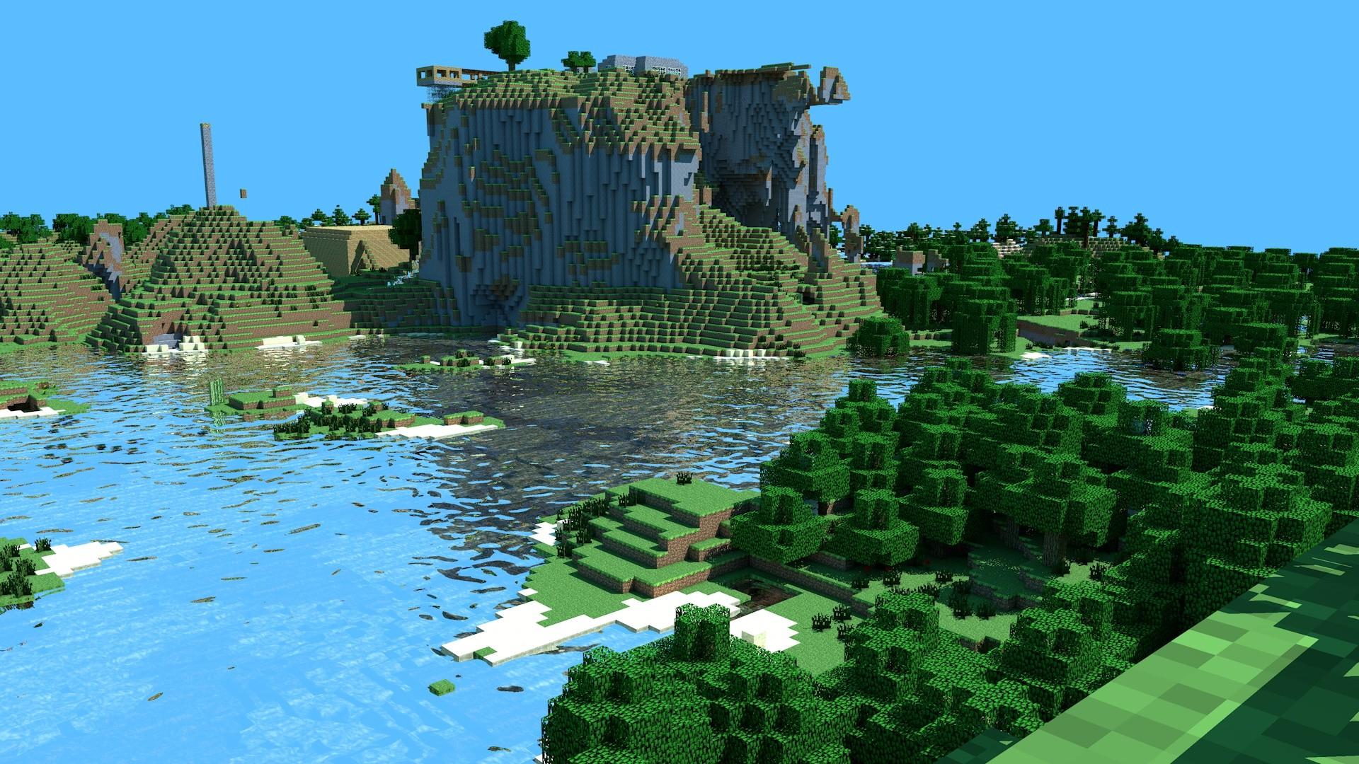 minecraft background hd Wallpapers