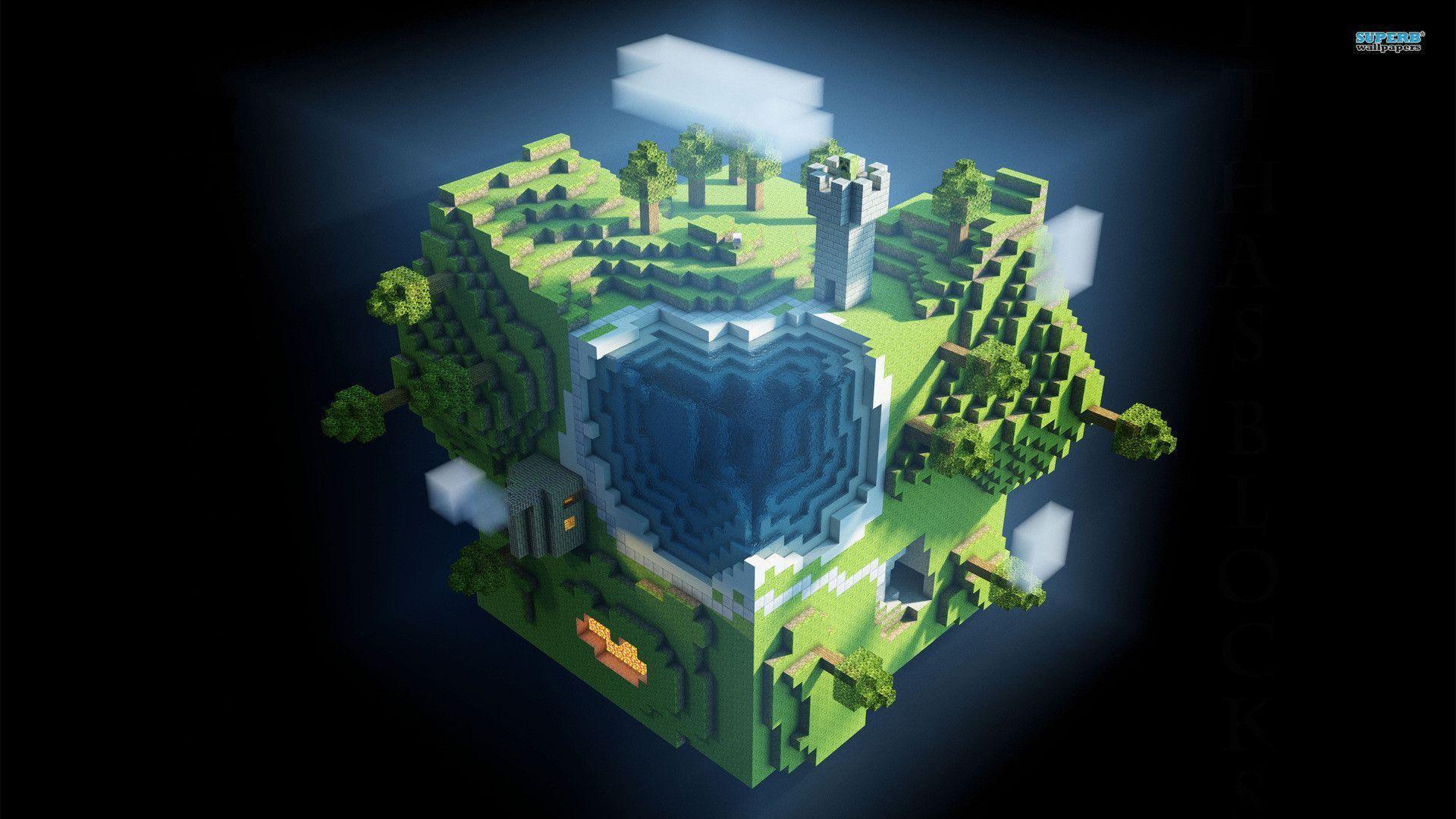 minecraft computer Wallpapers