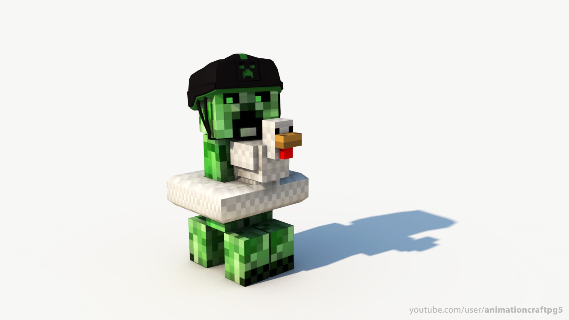 minecraft creeper glass brokenWallpapers