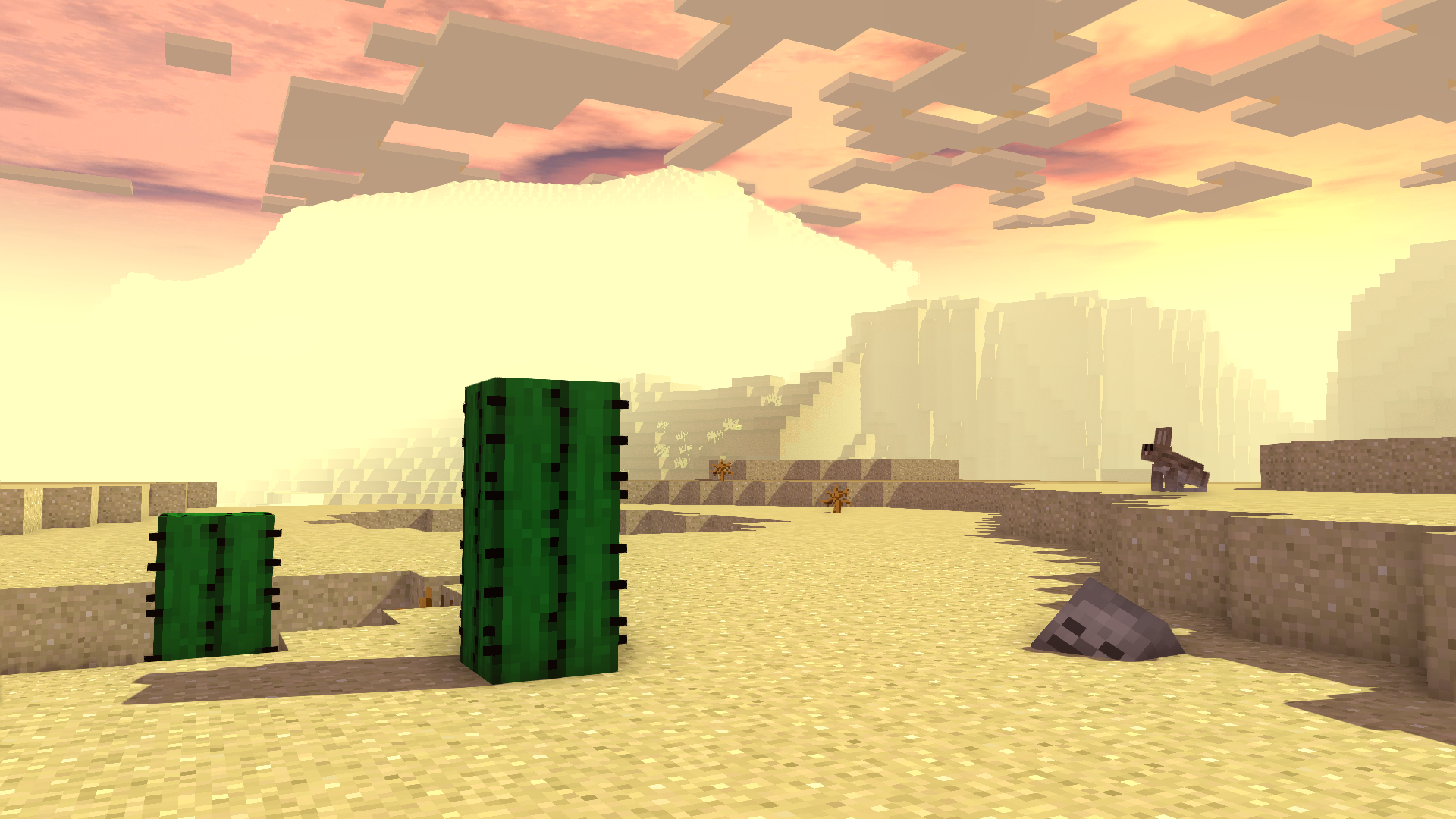 minecraft desert Wallpapers