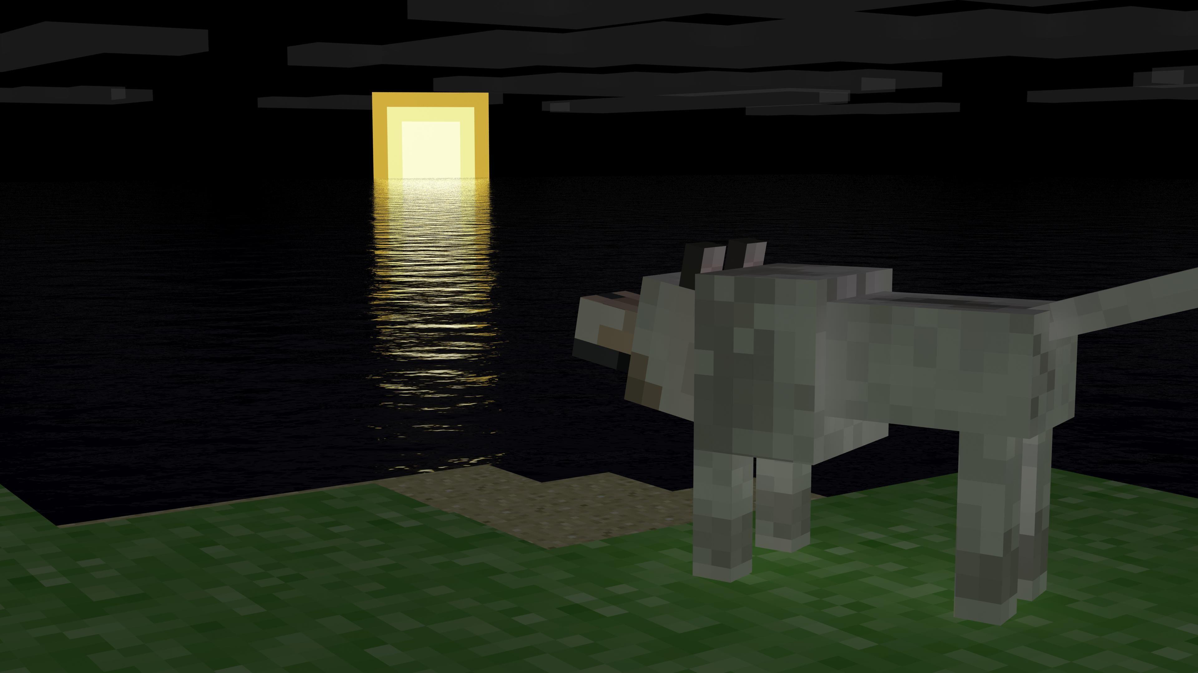 minecraft dog Wallpapers