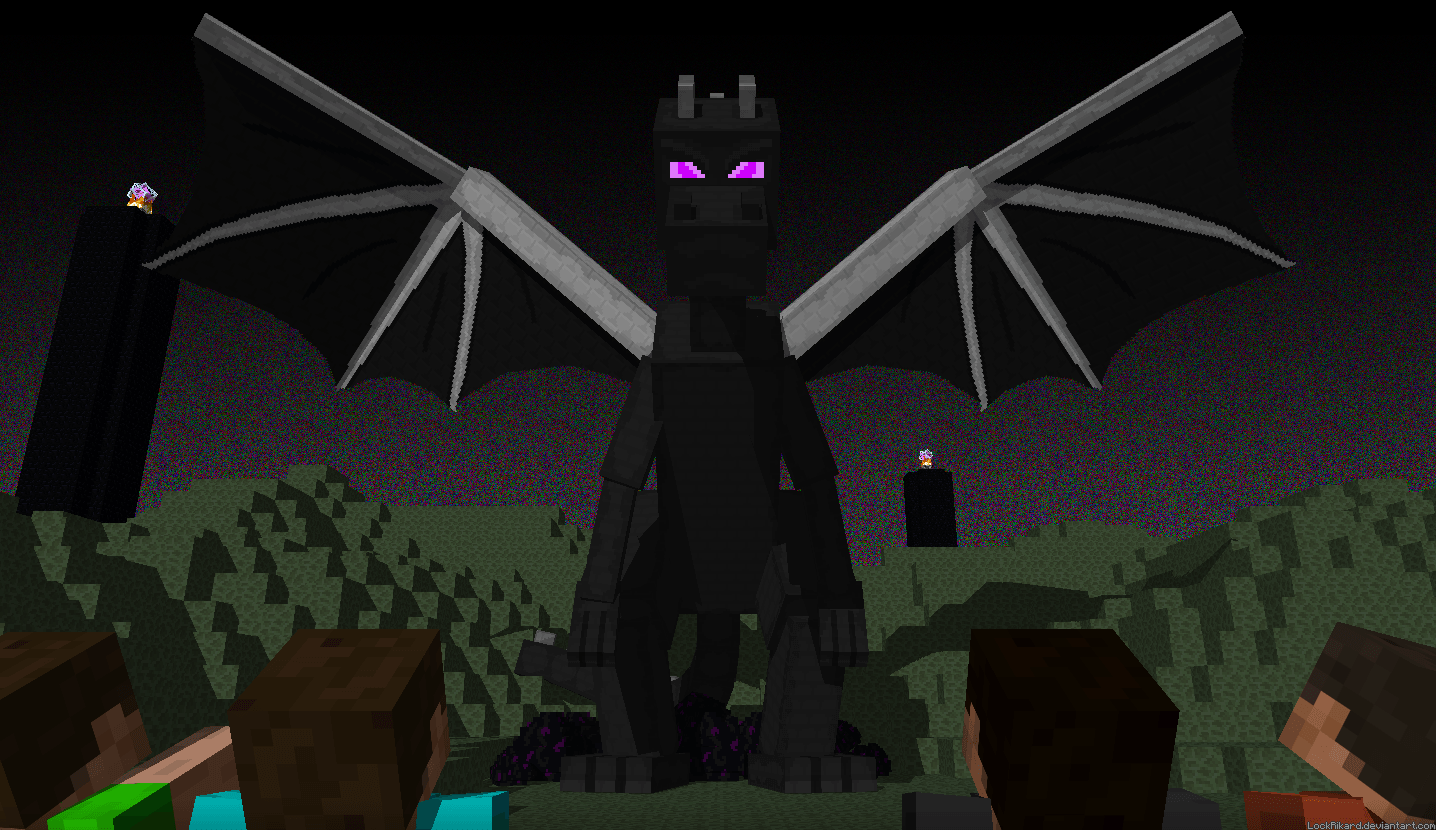 minecraft ender dragon Wallpapers