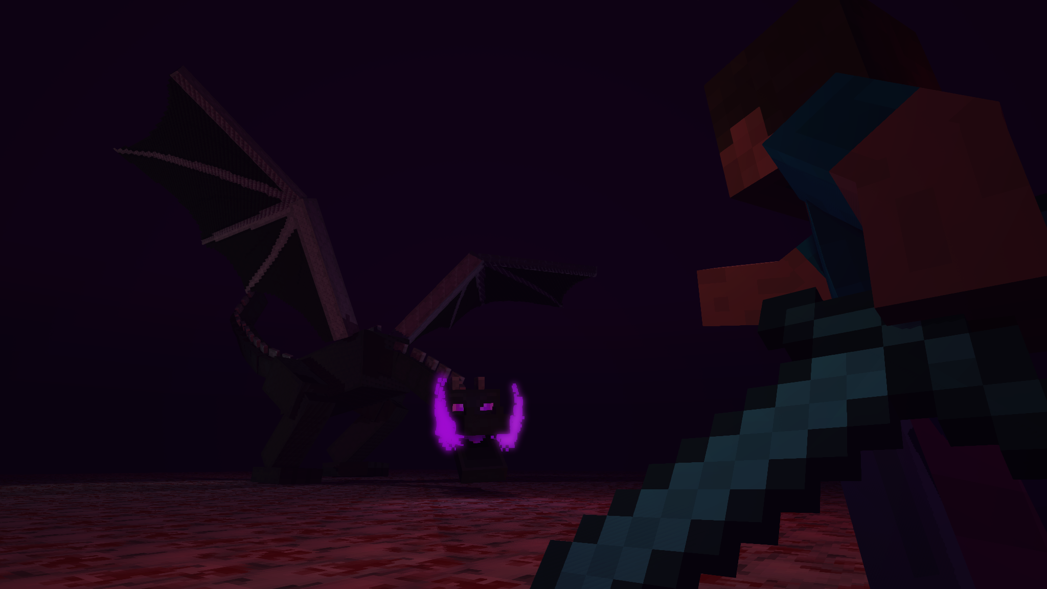 minecraft ender dragon Wallpapers