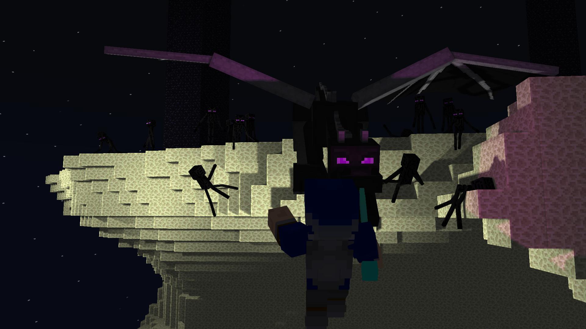 minecraft ender dragonWallpapers