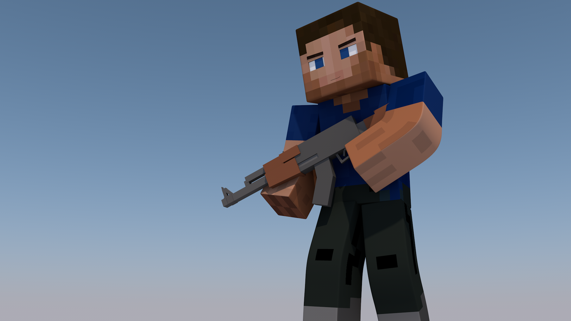 minecraft gunWallpapers