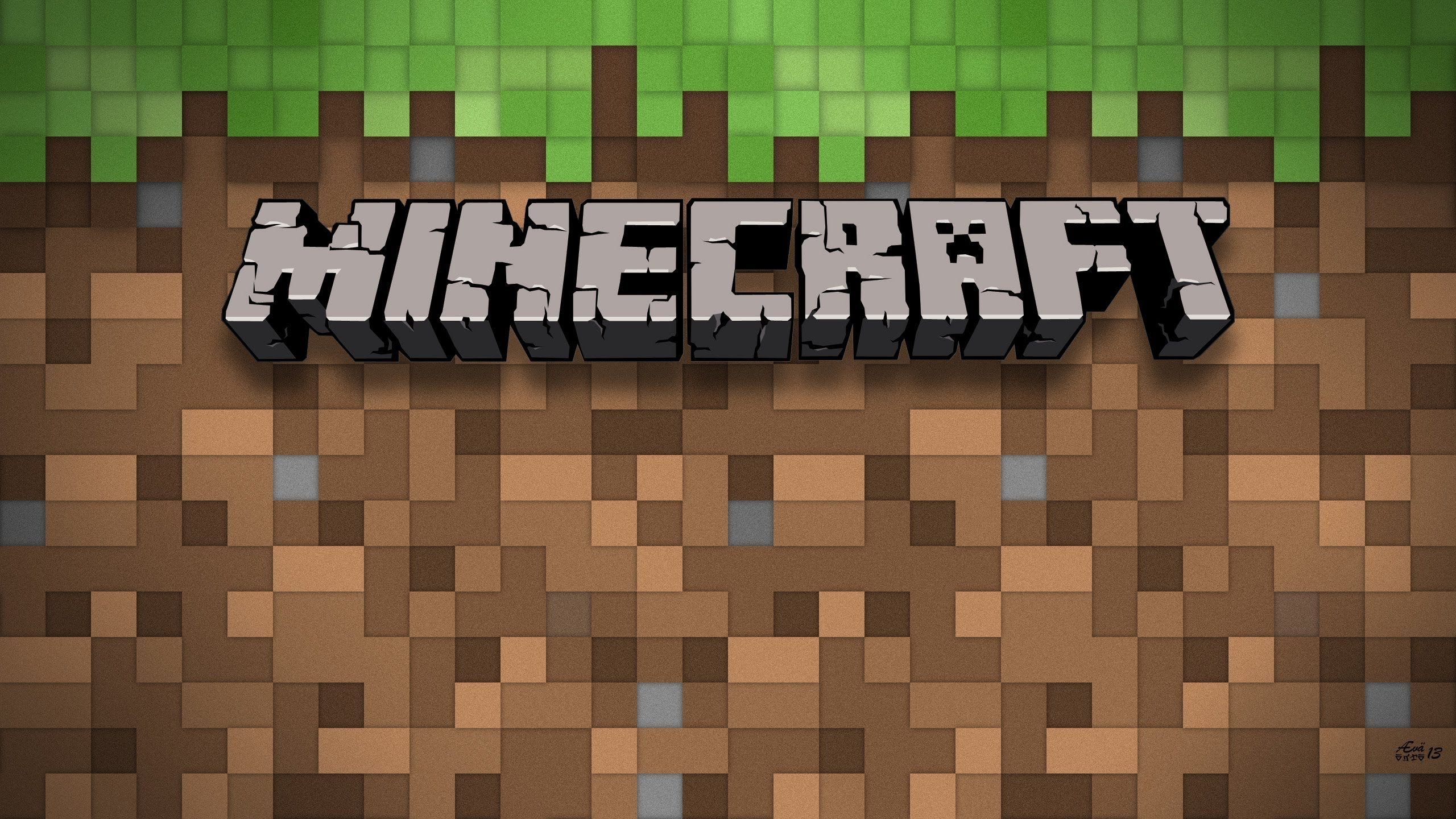 minecraft logo Wallpapers