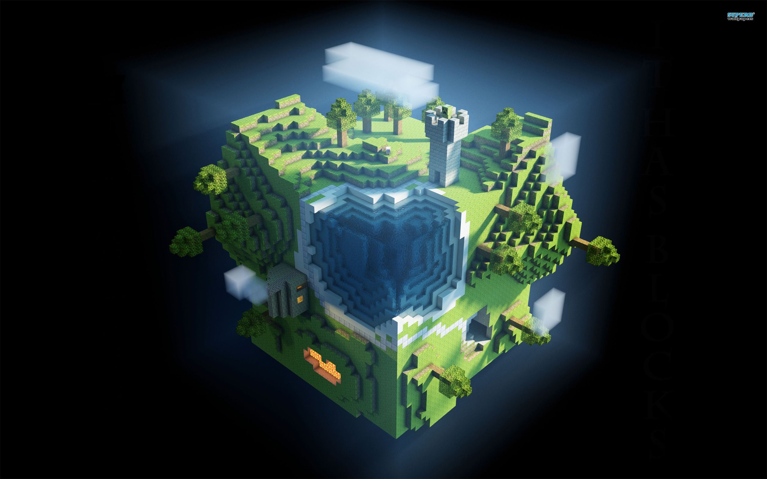 minecraft logoWallpapers