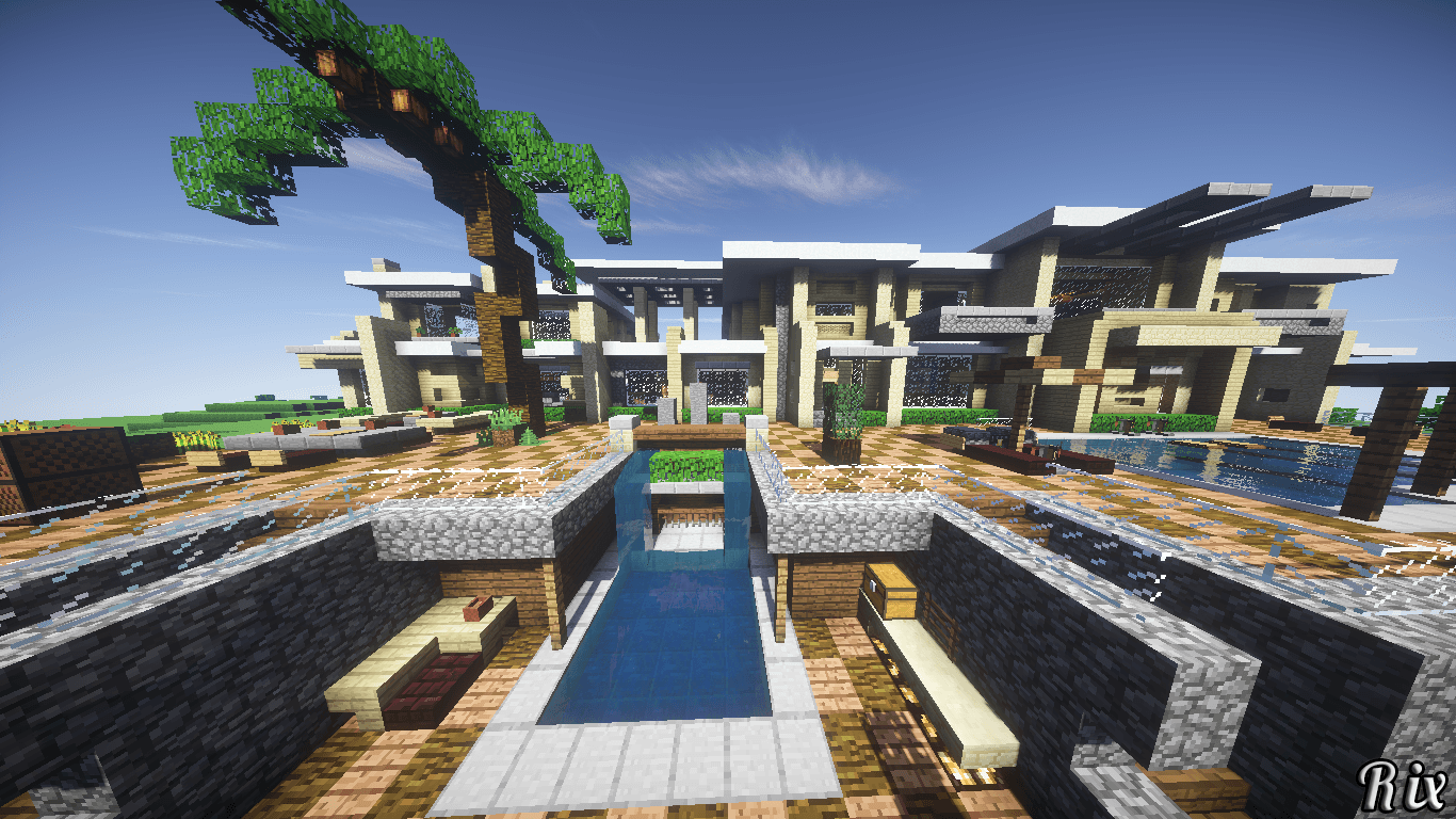 minecraft mansionWallpapers