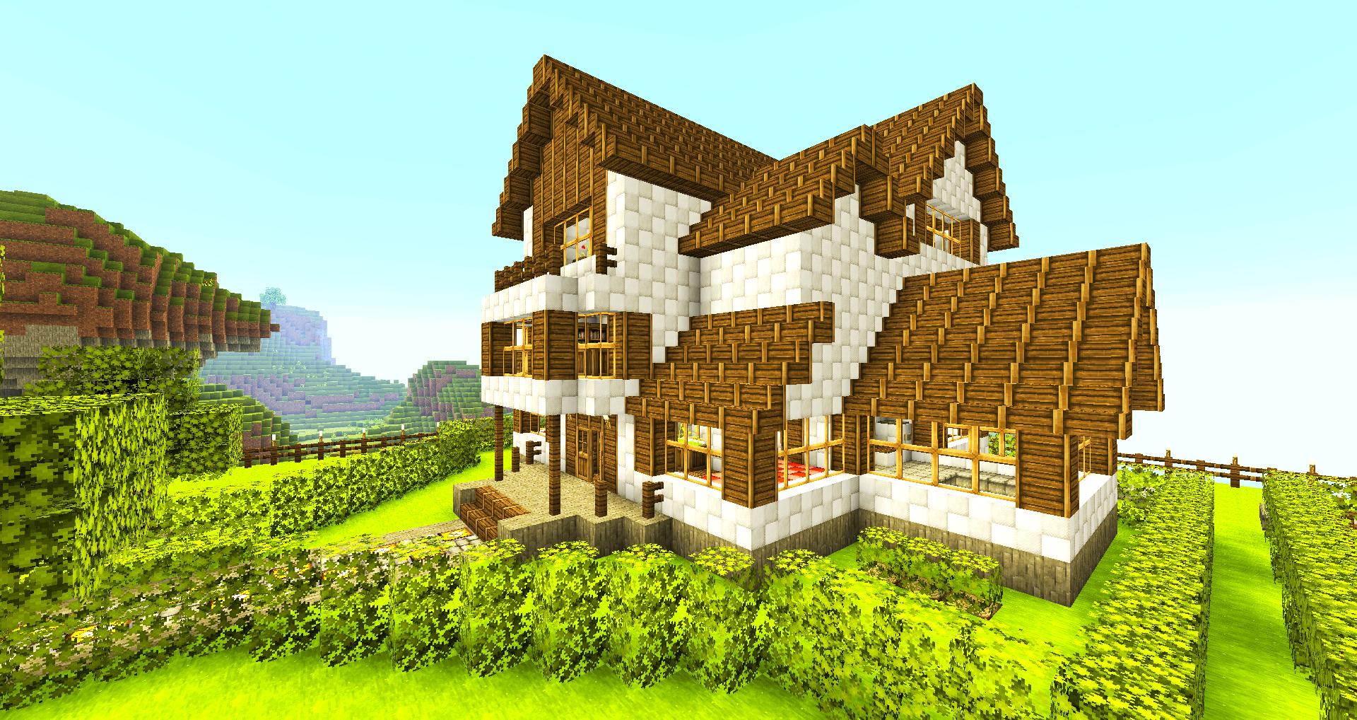 minecraft mansionWallpapers