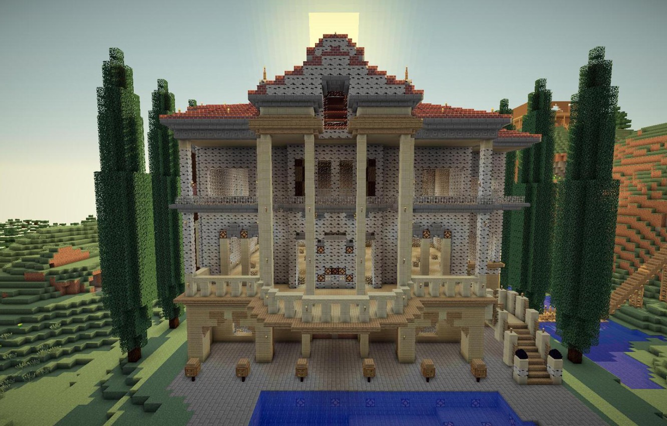 minecraft mansionWallpapers