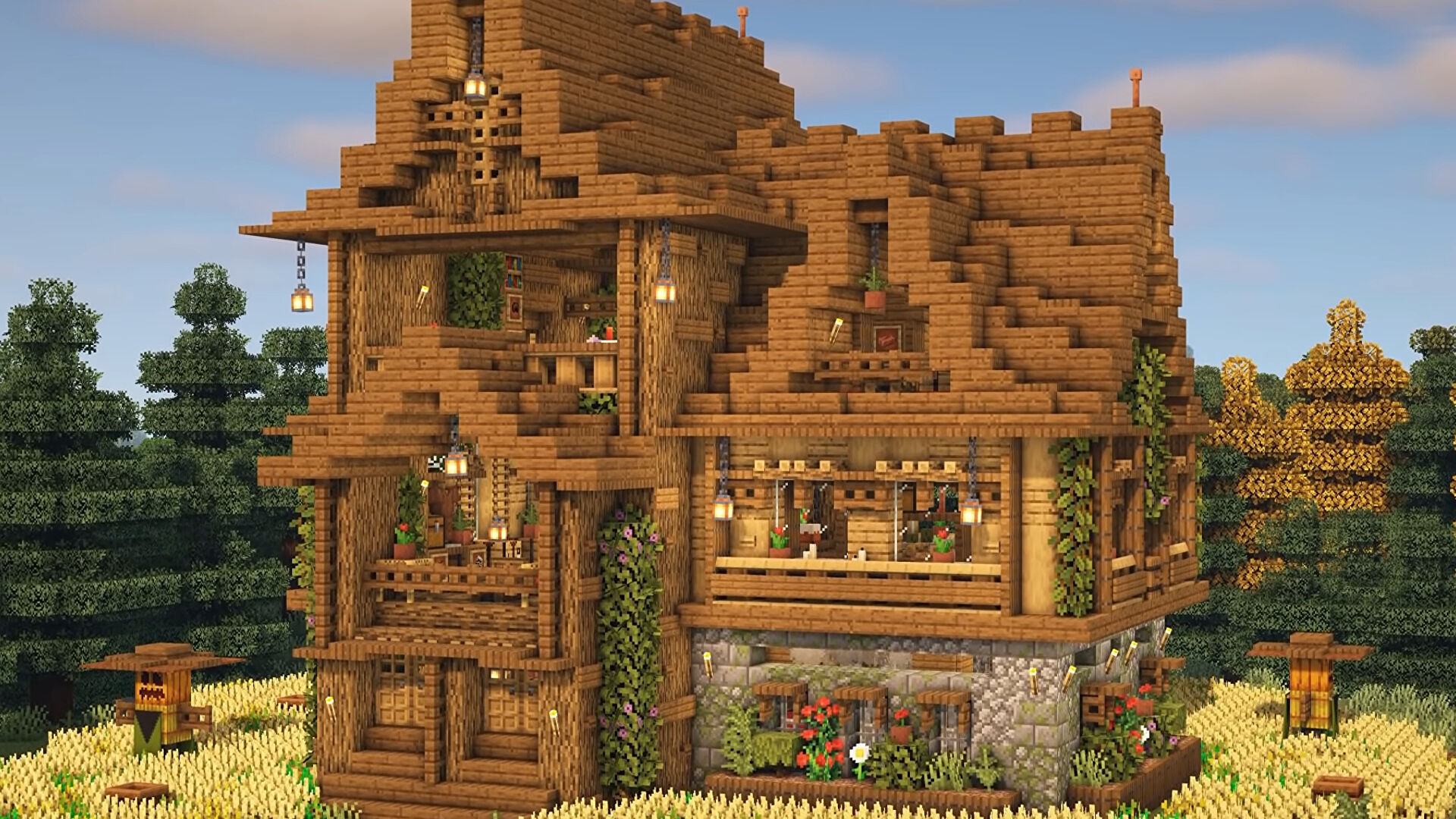 minecraft mansionWallpapers