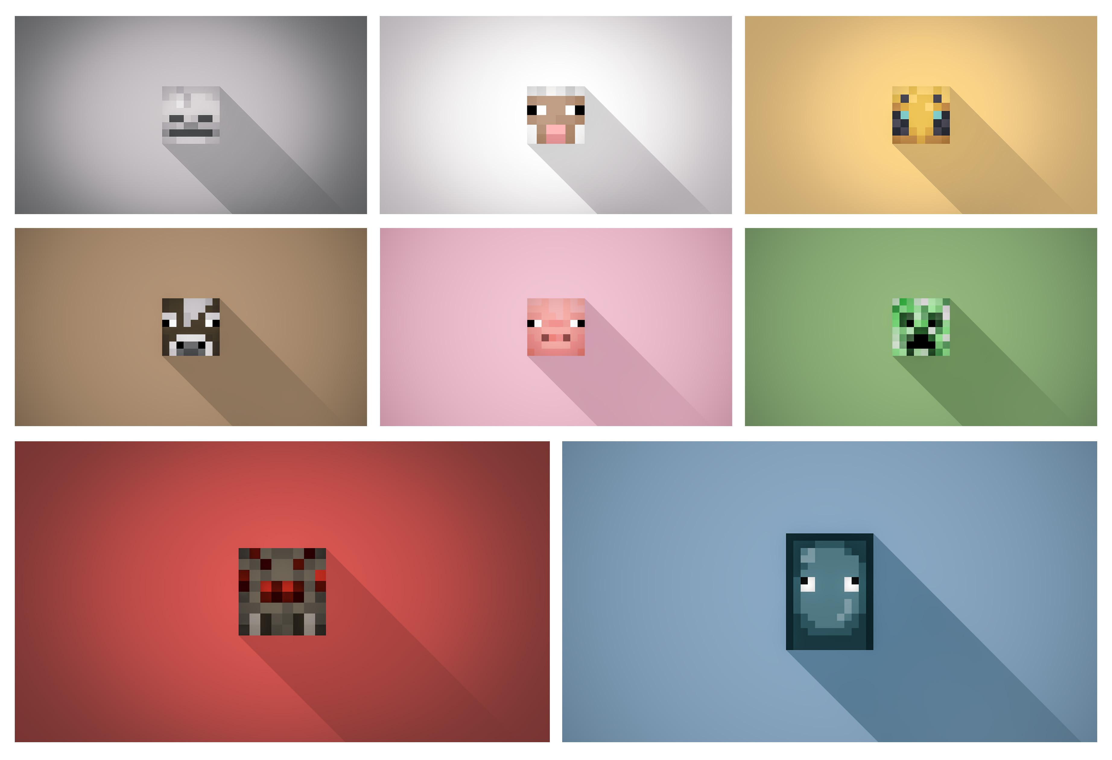 minecraft mobs Wallpapers