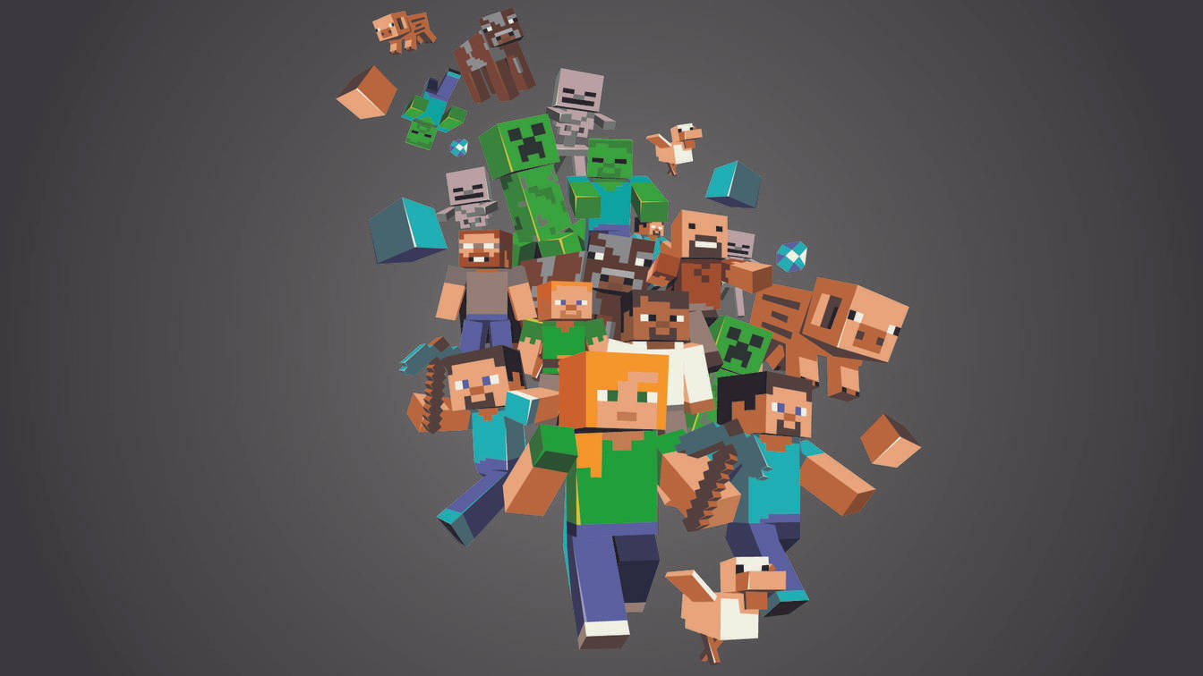 minecraft mobs Wallpapers