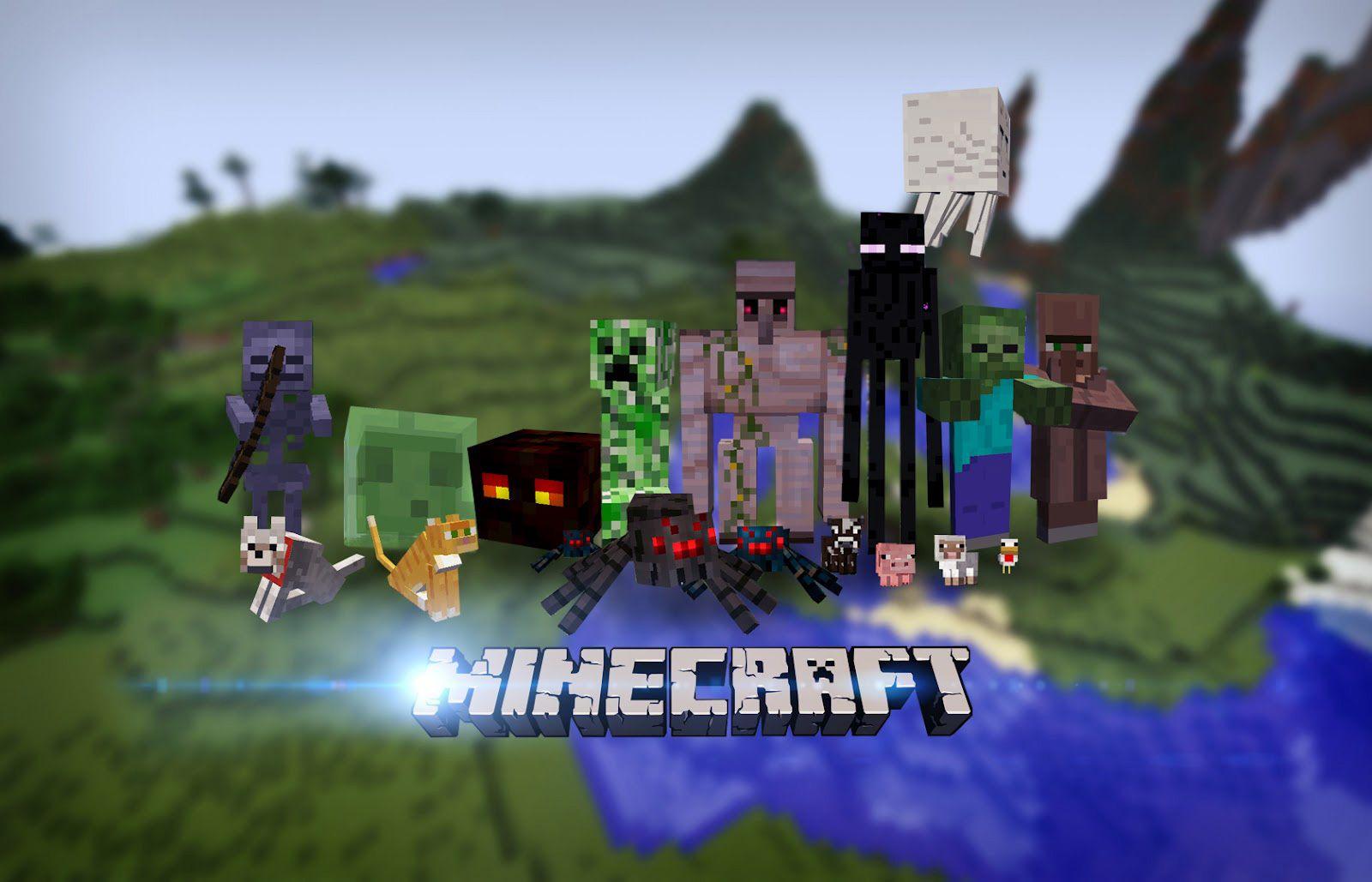 minecraft mobs Wallpapers