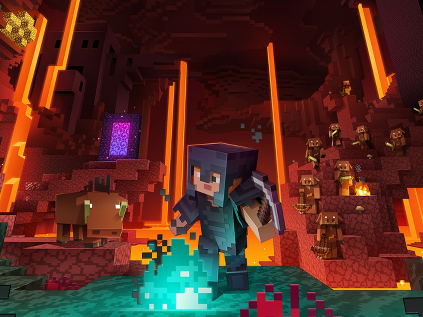 minecraft nether Wallpapers