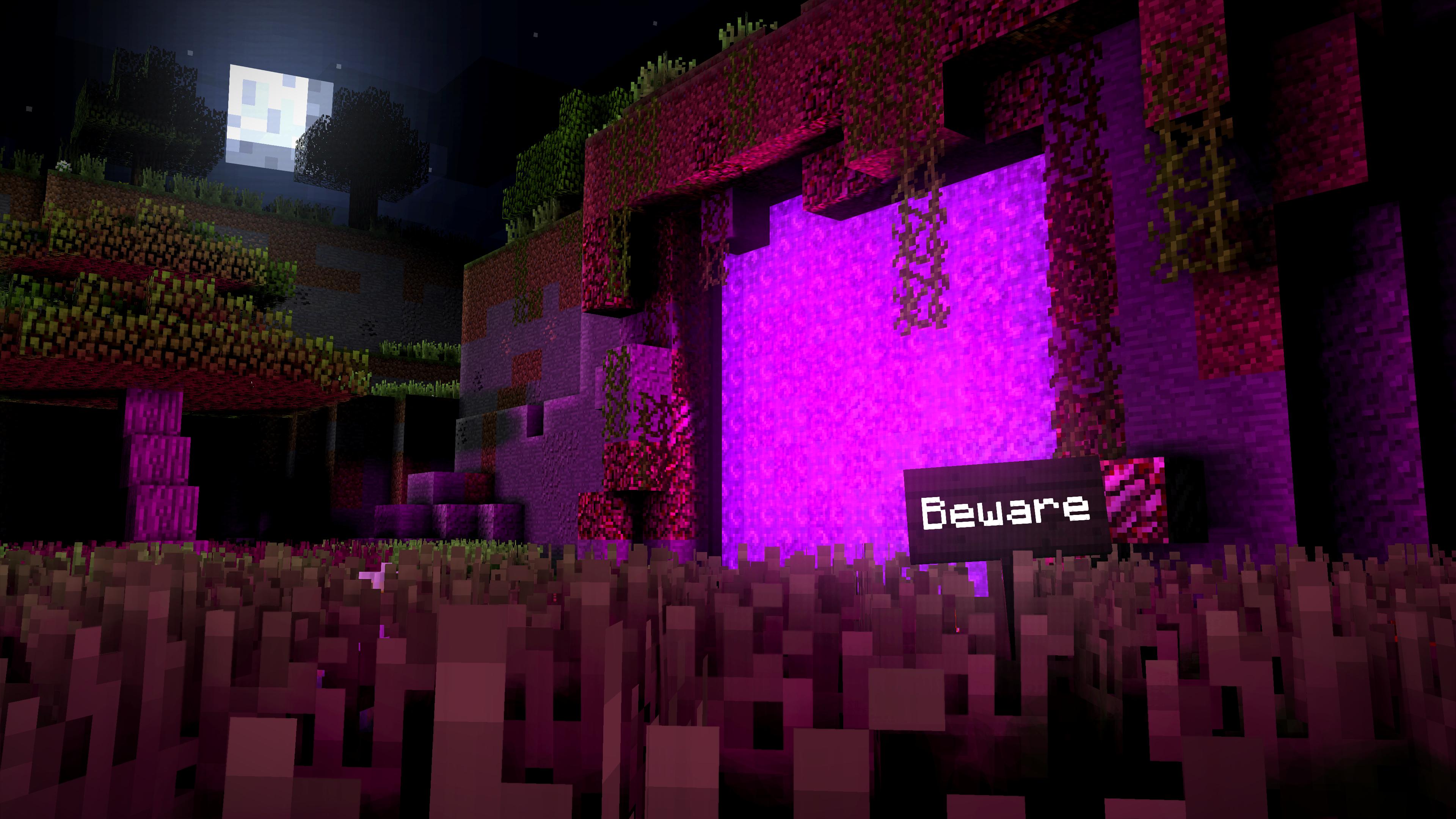 minecraft nether Wallpapers