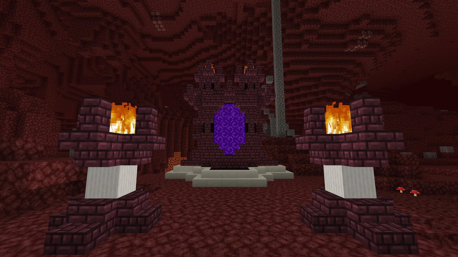 minecraft nether Wallpapers