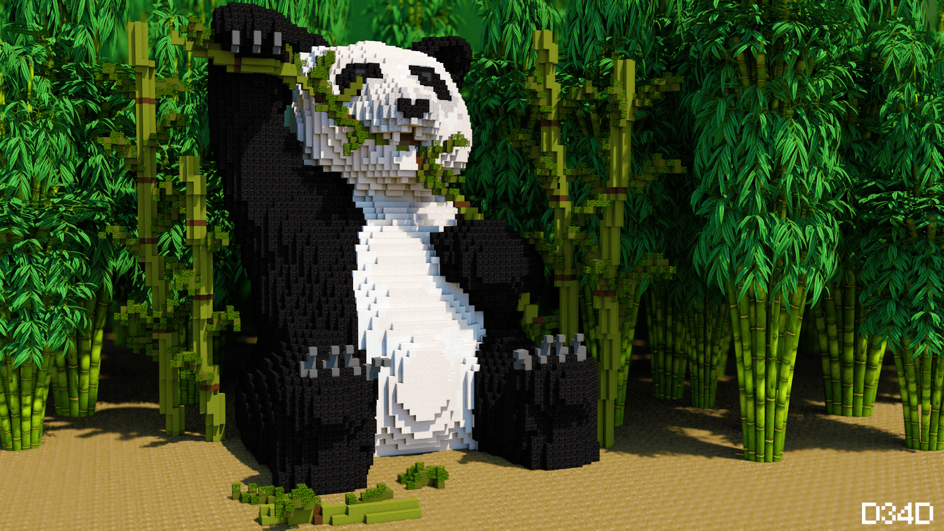 minecraft panda  Wallpapers