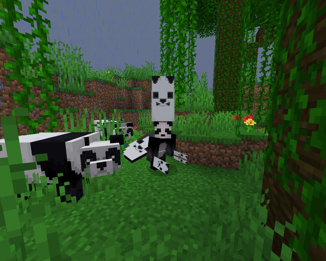 minecraft panda  Wallpapers