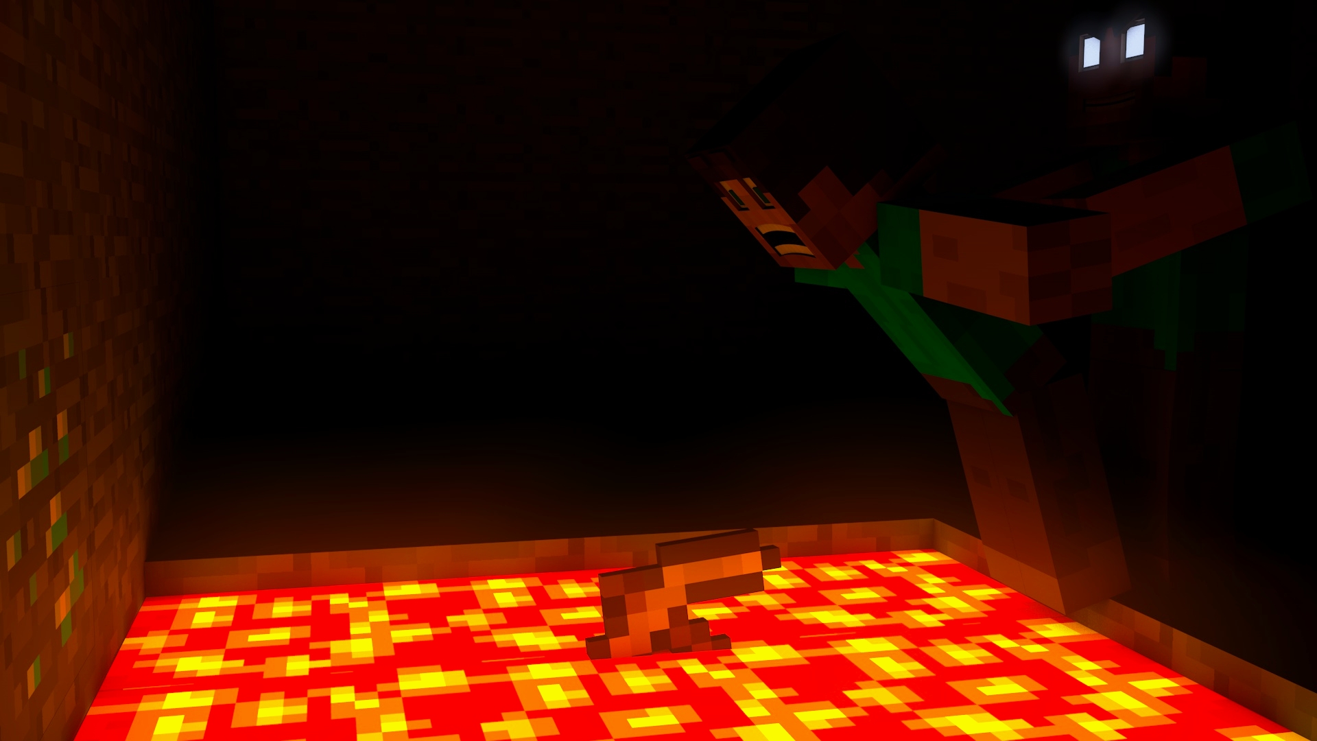 minecraft scary herobrineWallpapers