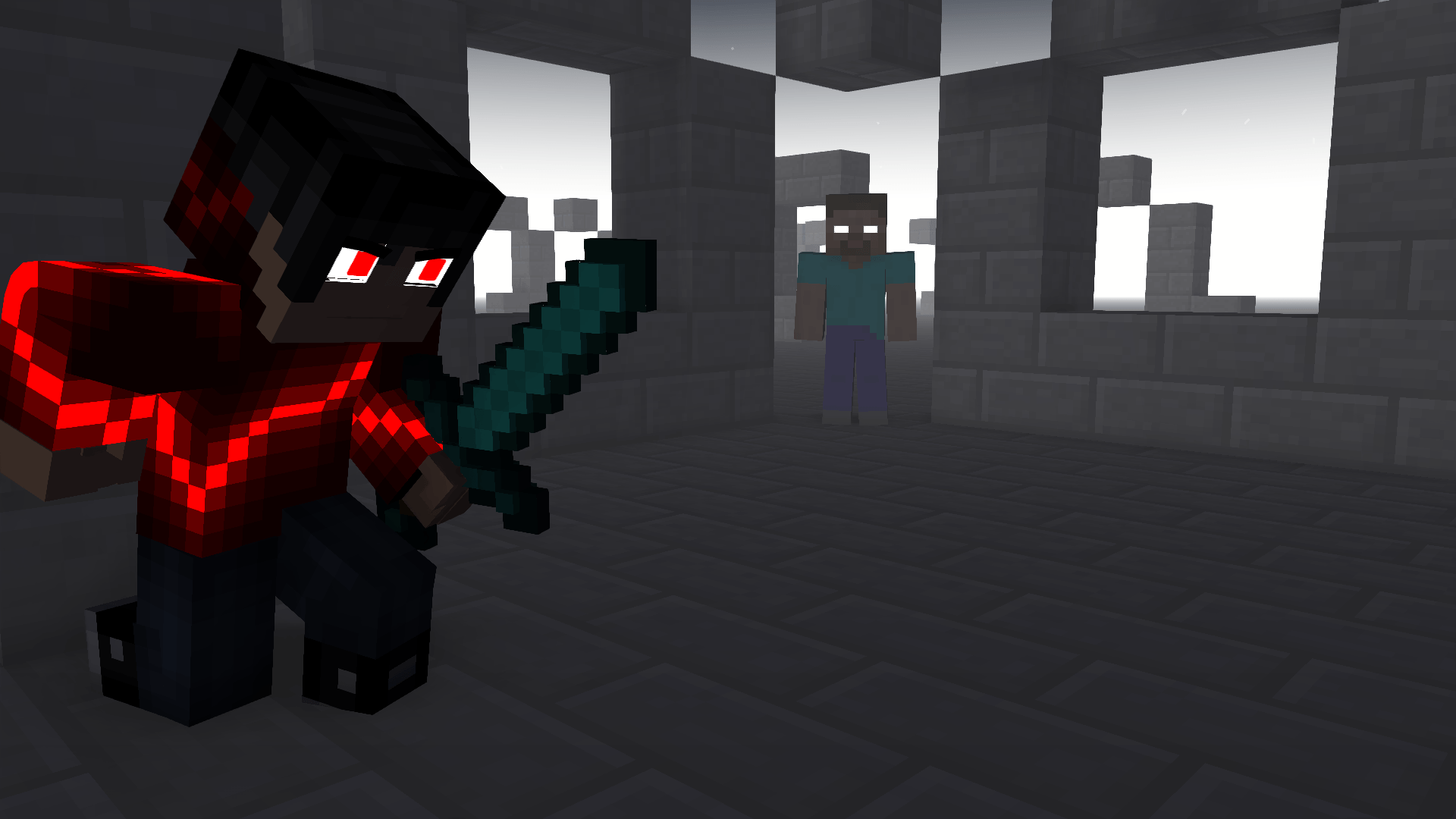 minecraft scary herobrineWallpapers