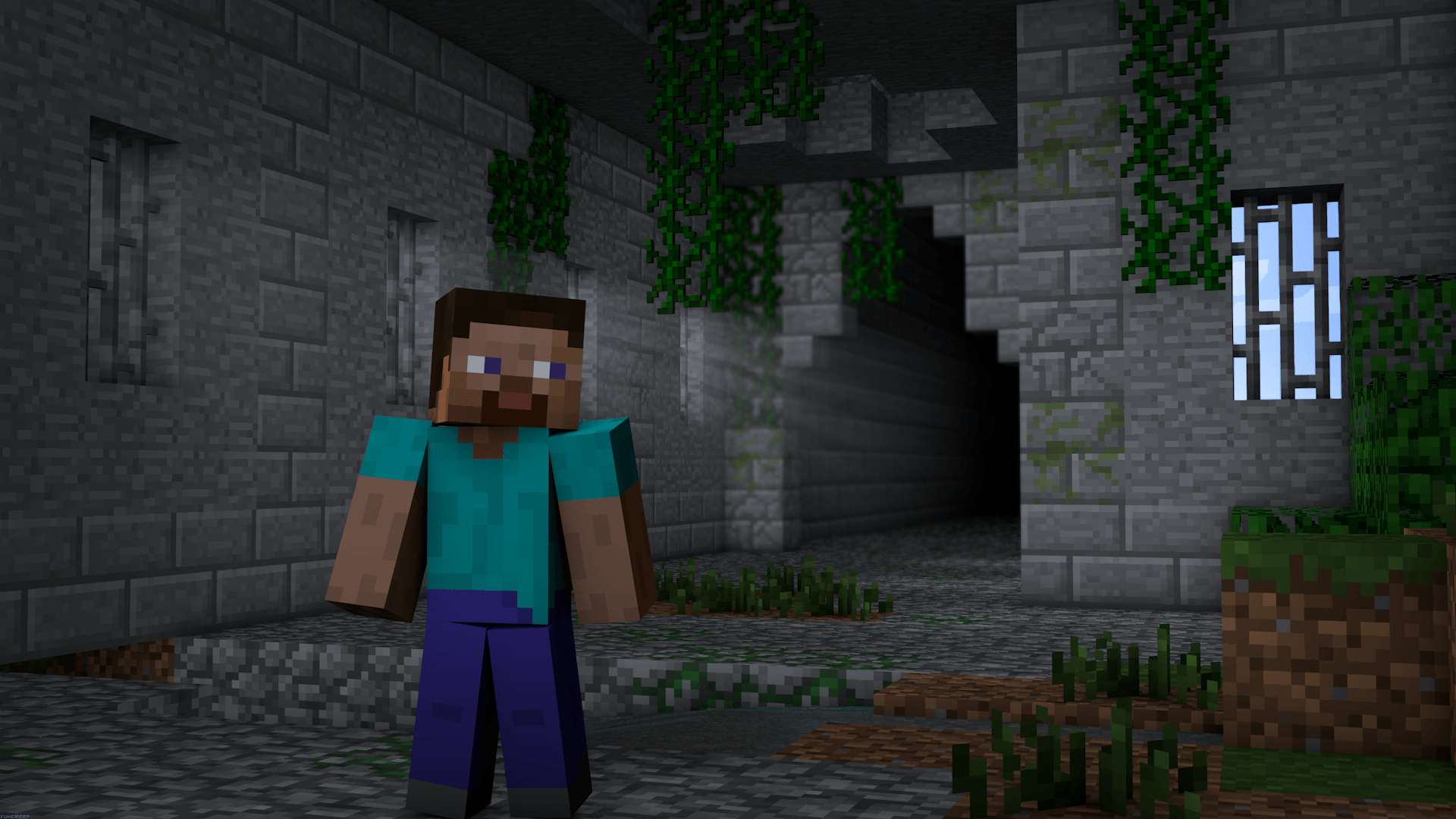 minecraft scary herobrineWallpapers