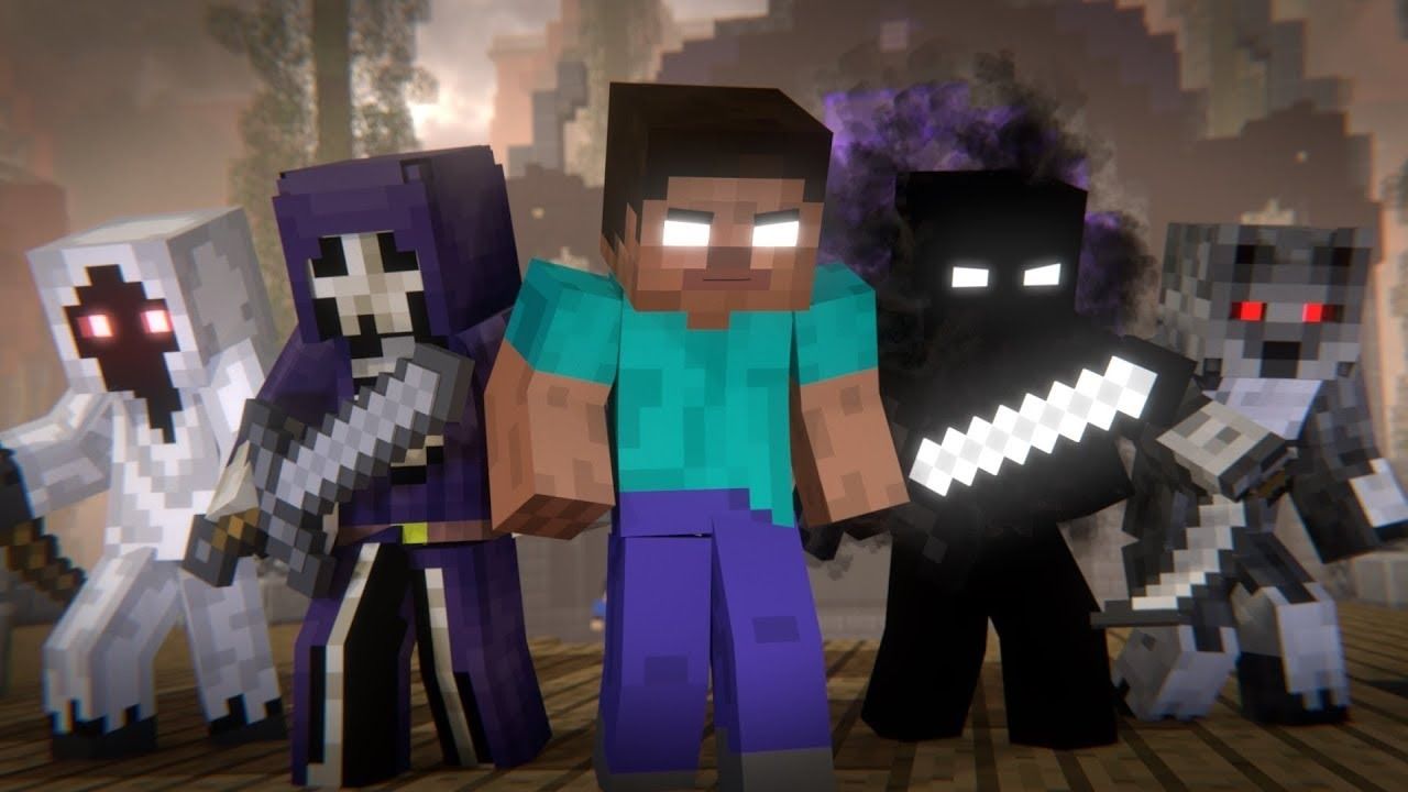 minecraft scary herobrineWallpapers