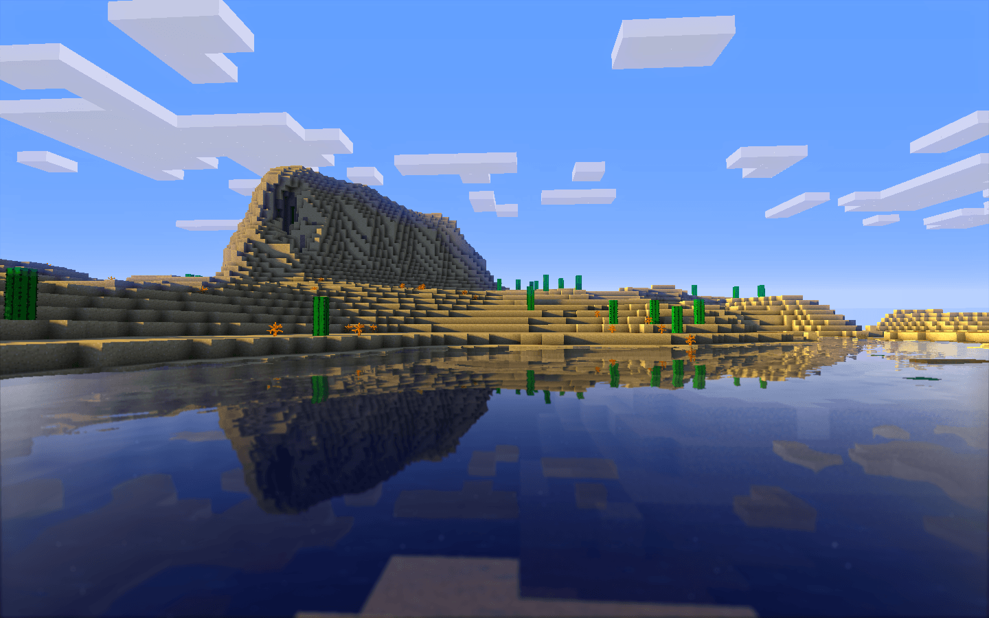 minecraft shaders Wallpapers