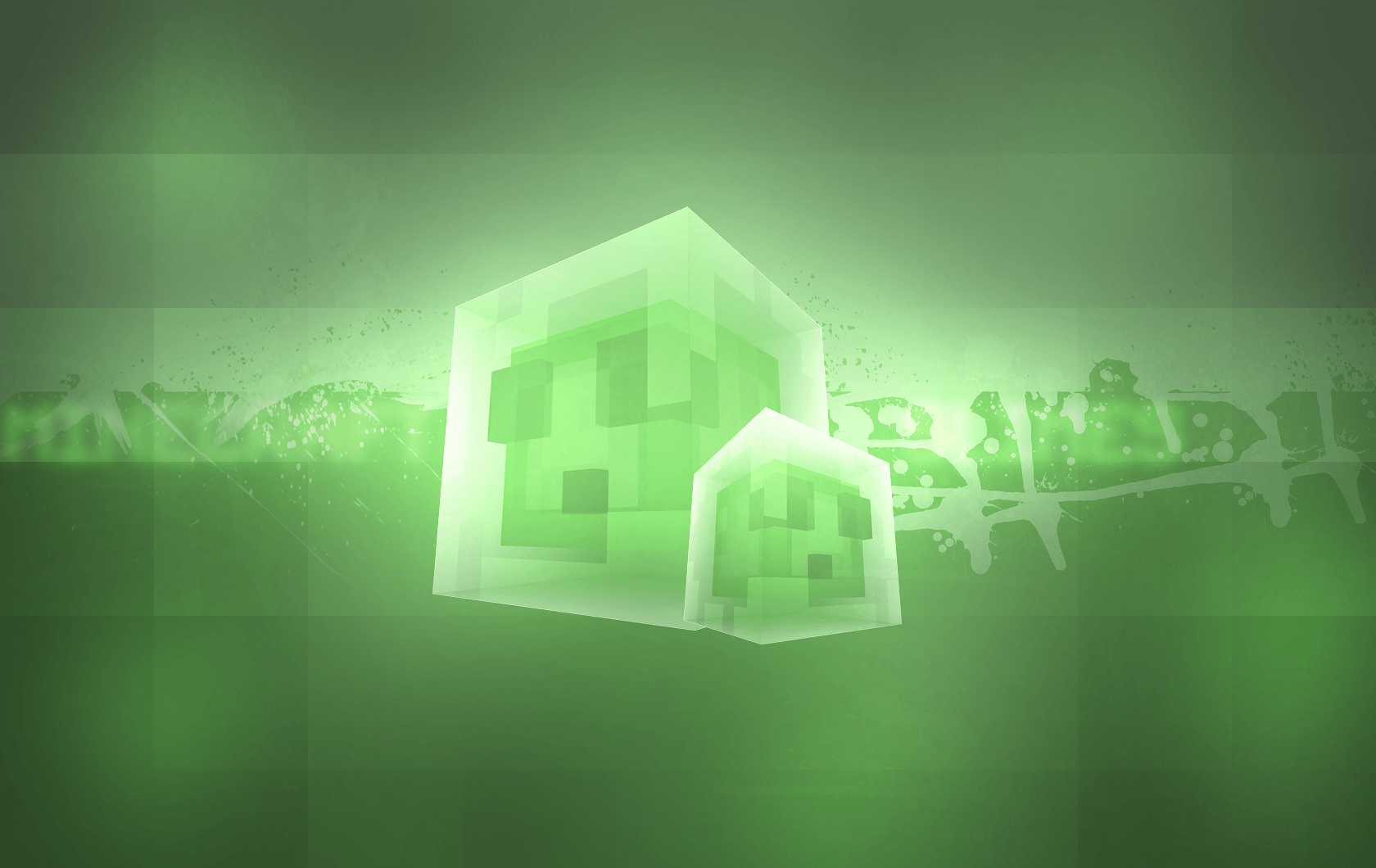 minecraft slimeWallpapers