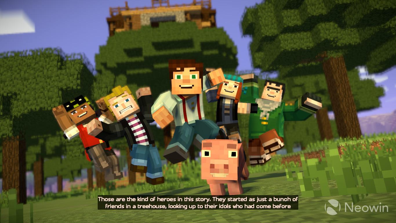 minecraft story mode season 2Wallpapers