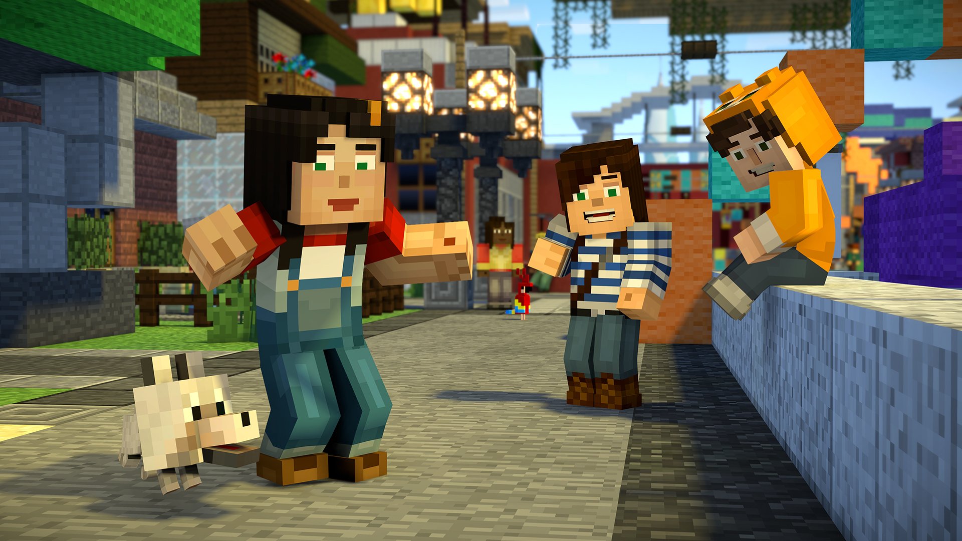 minecraft story mode season 2Wallpapers