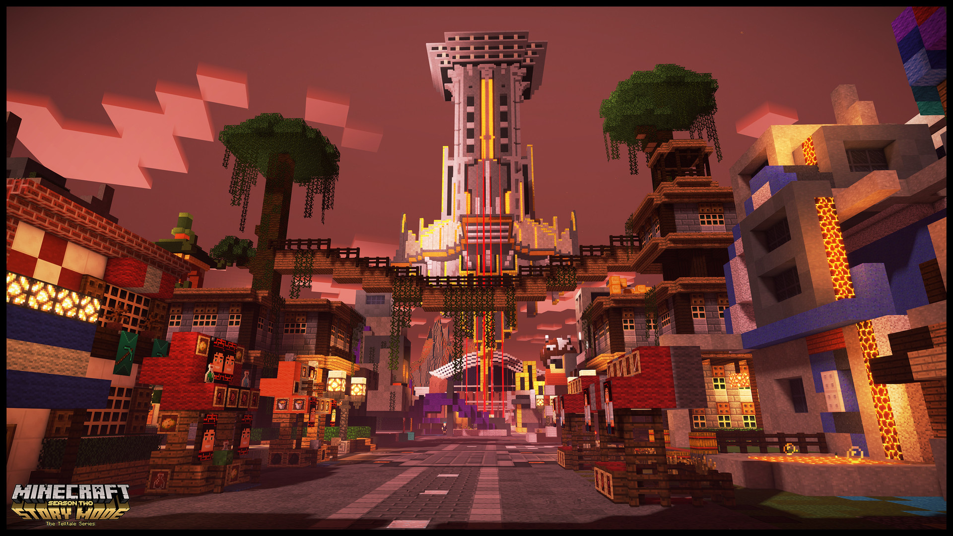 minecraft story mode season 2Wallpapers