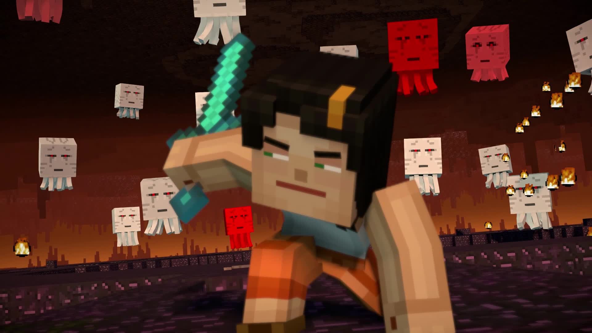 minecraft story mode season 2Wallpapers