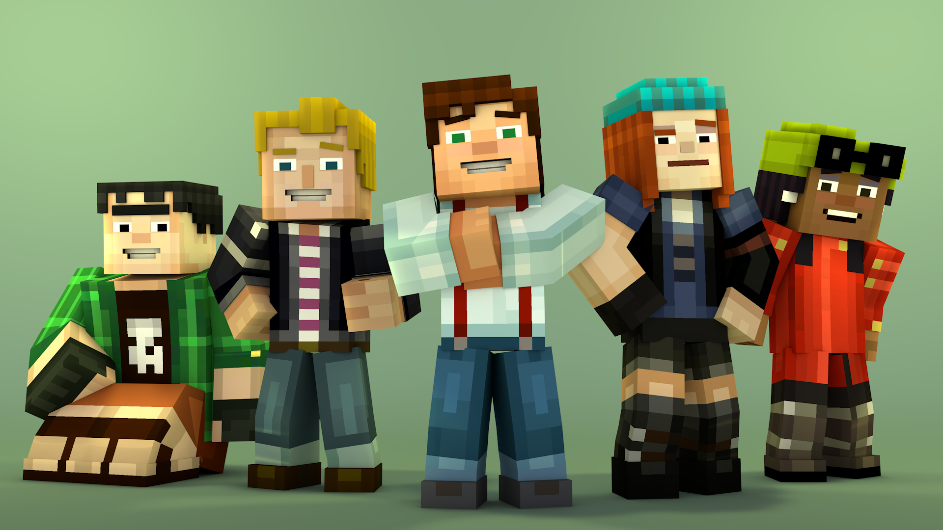 minecraft story mode season 2Wallpapers